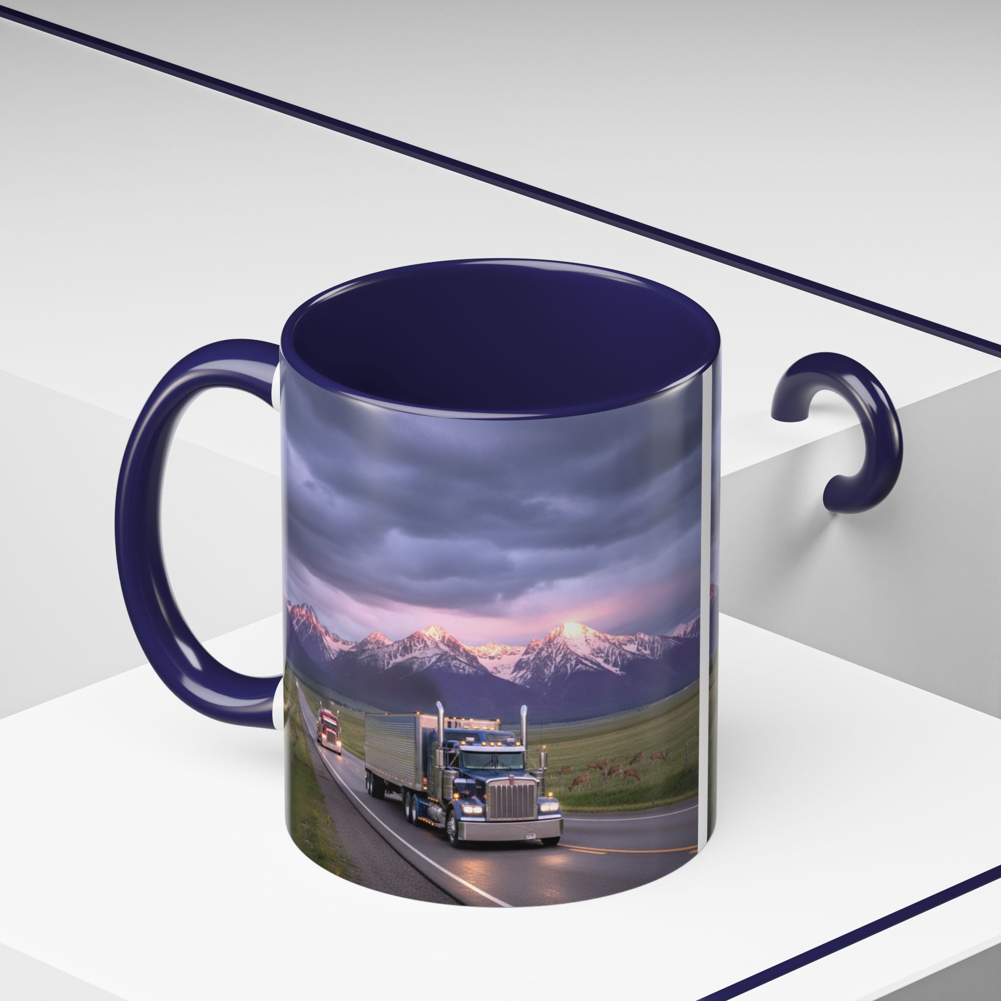 Trucking/Accent Coffee Mug (11, 15oz)