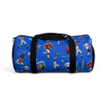 Football Players Pattern Duffel Bag — Sport Travel Gym Bag for Fans & Athletes