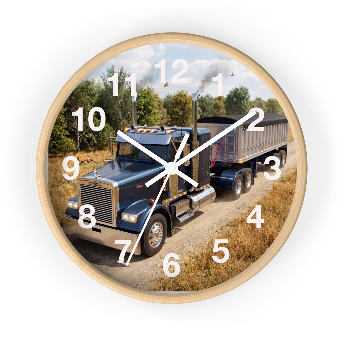 Trucking /Wall Clock