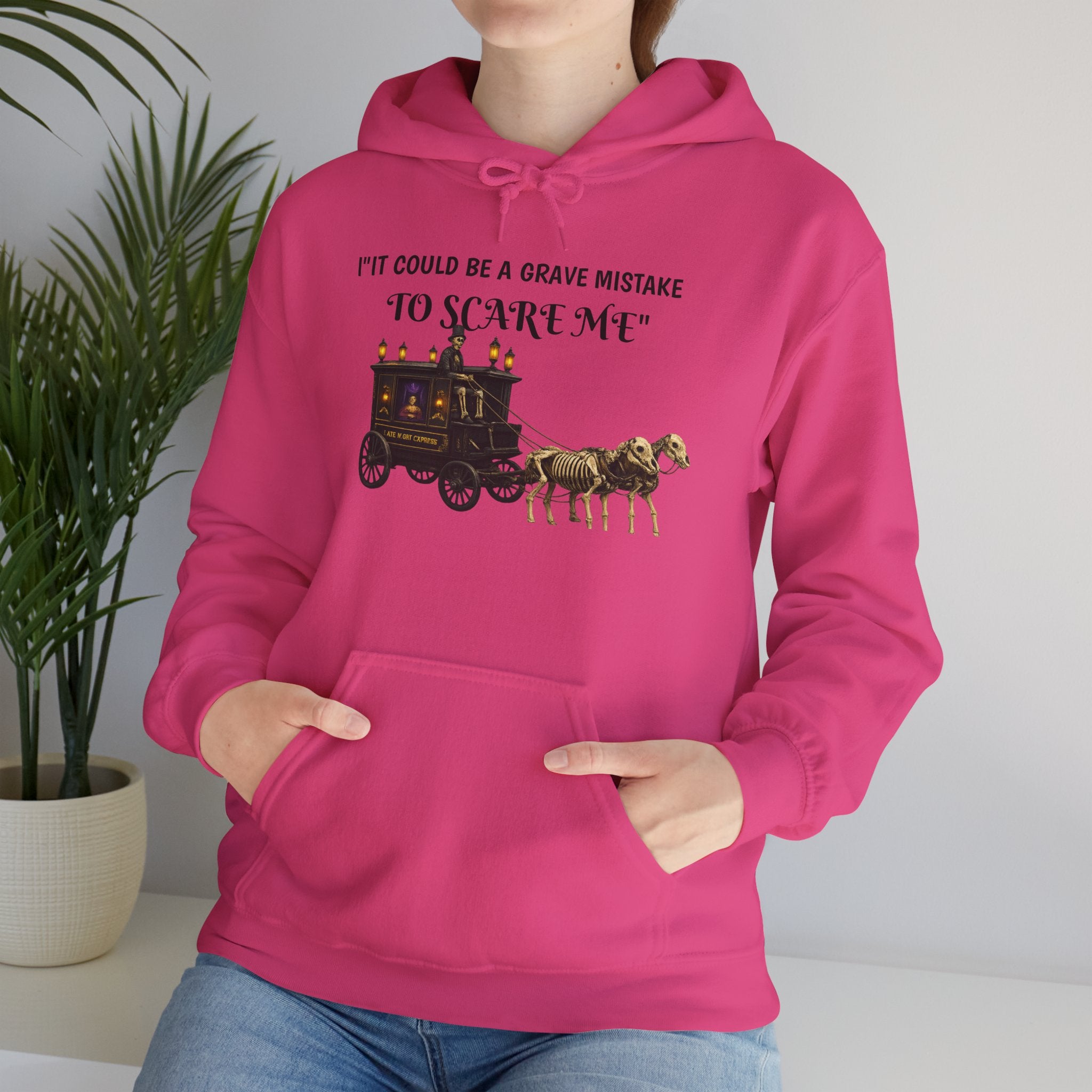 Too Scare Me/Unisex Heavy Blend™ Hooded Sweatshirt