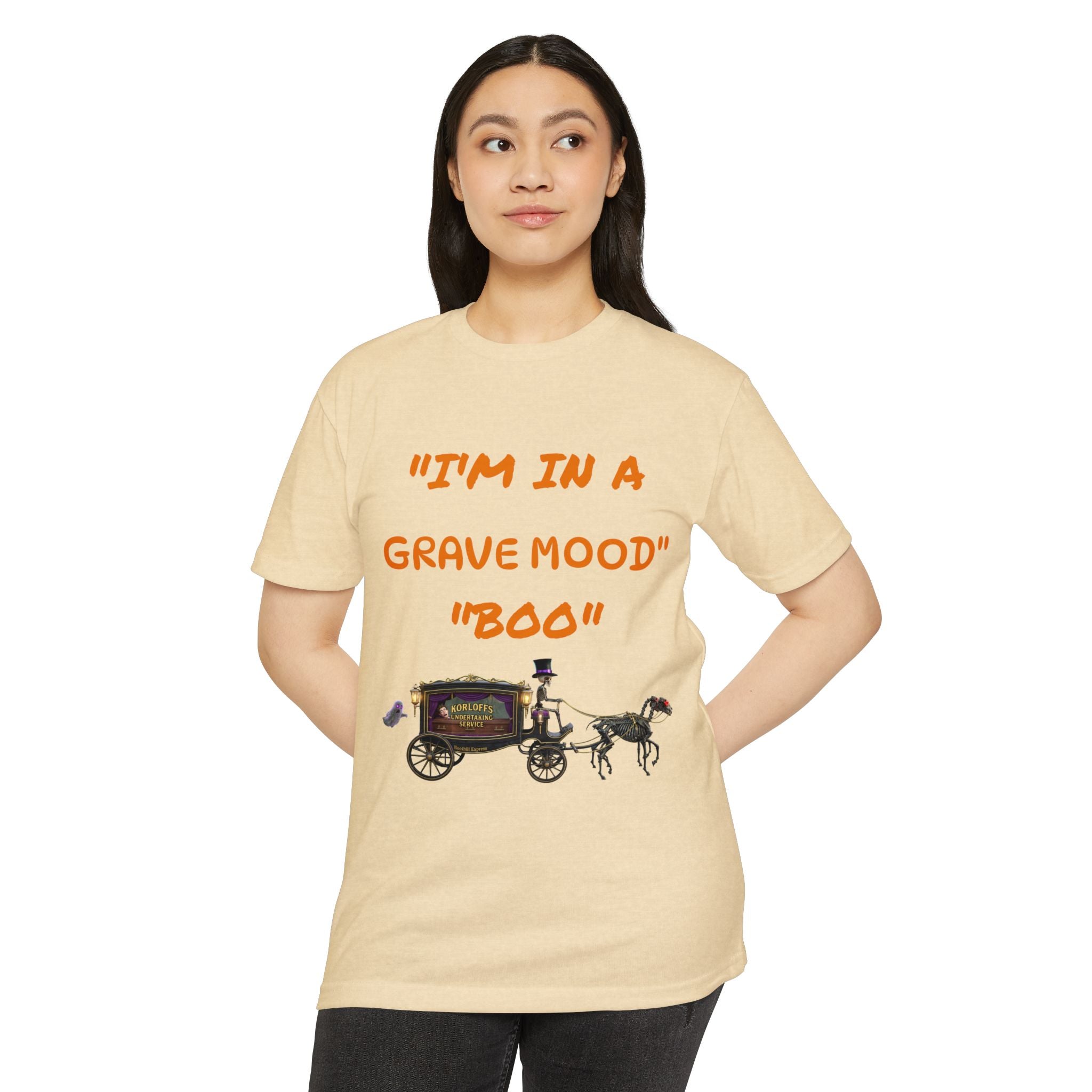 Grave Mood/Unisex CVC Jersey T-shirt