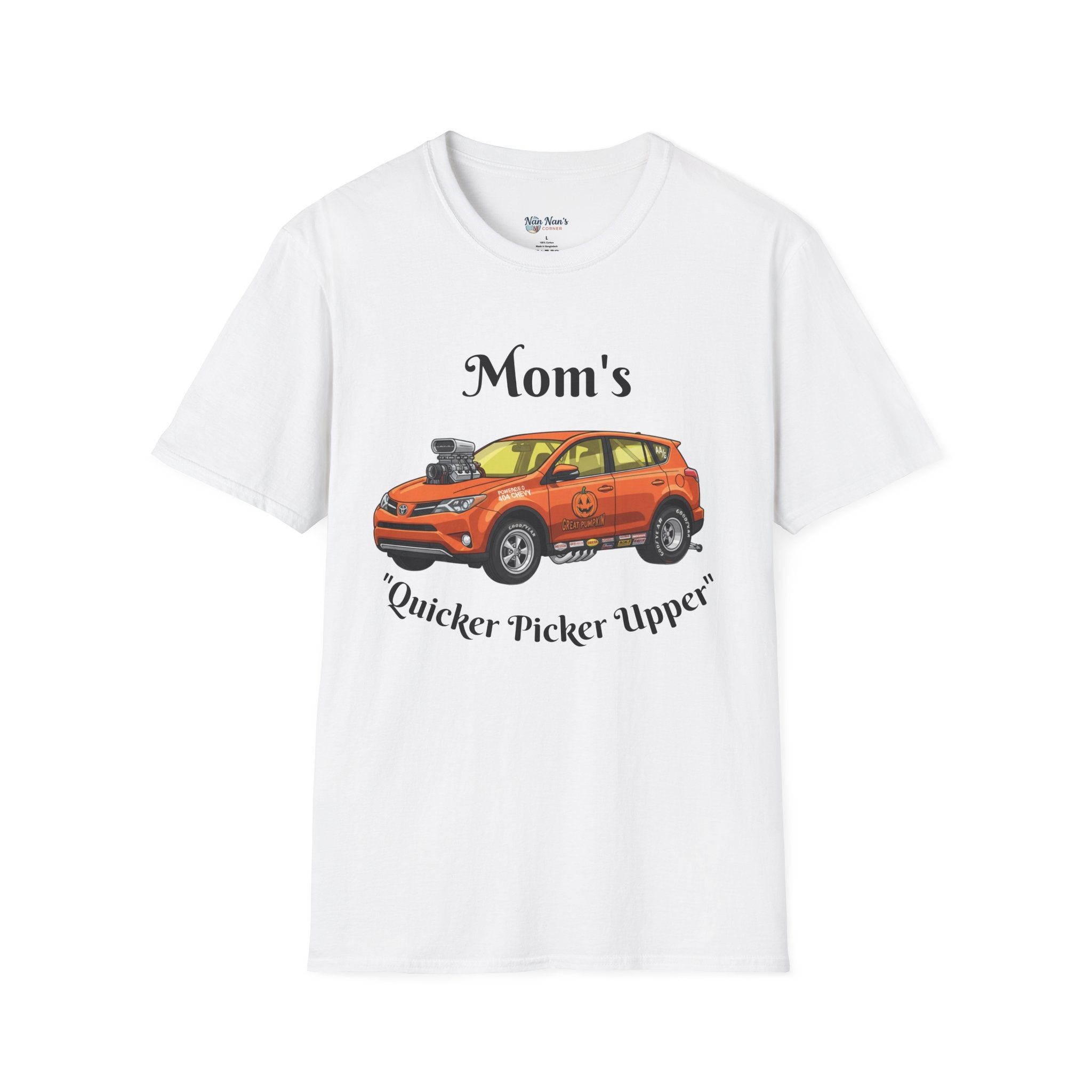 Hot Rod T-Shirt / Orange Hot Rod SUV Graphic