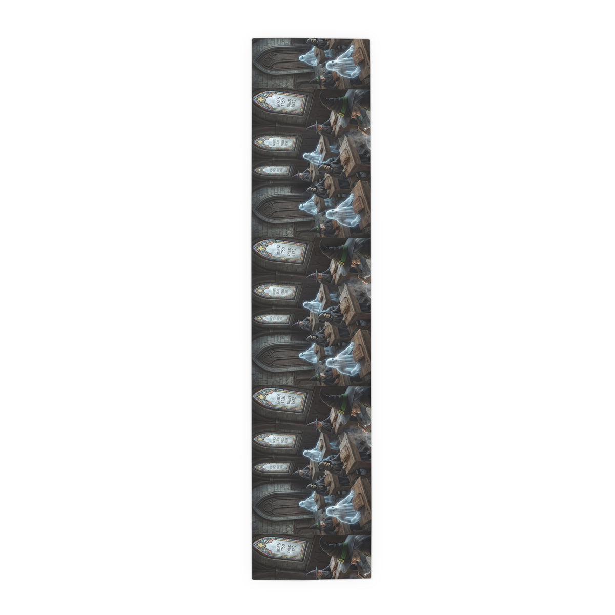 Witchy School Table Runner | Witches & Ghosts in the Classroom – Cotton Twill or Polyester