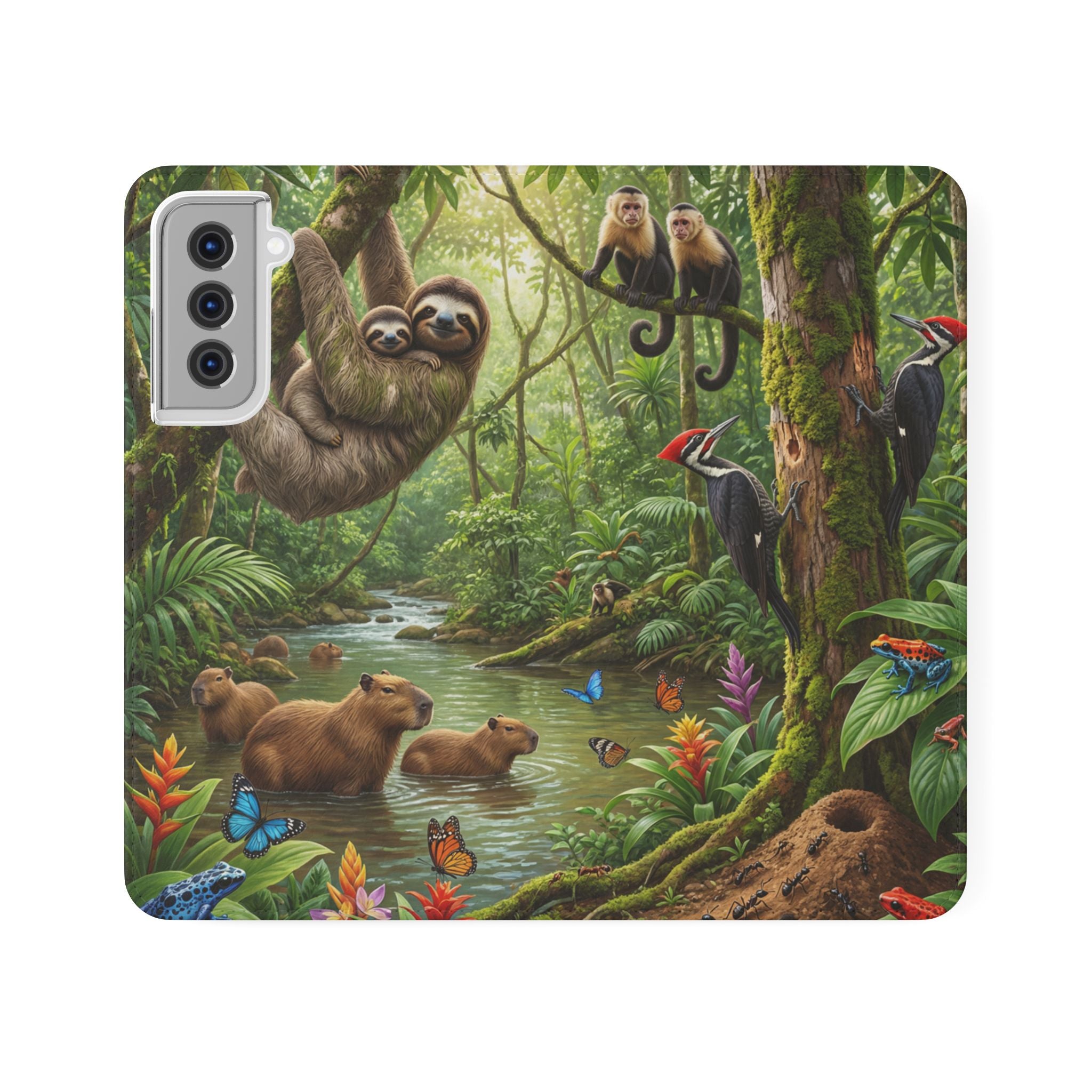 Rain Forest /Flip Phone Cases