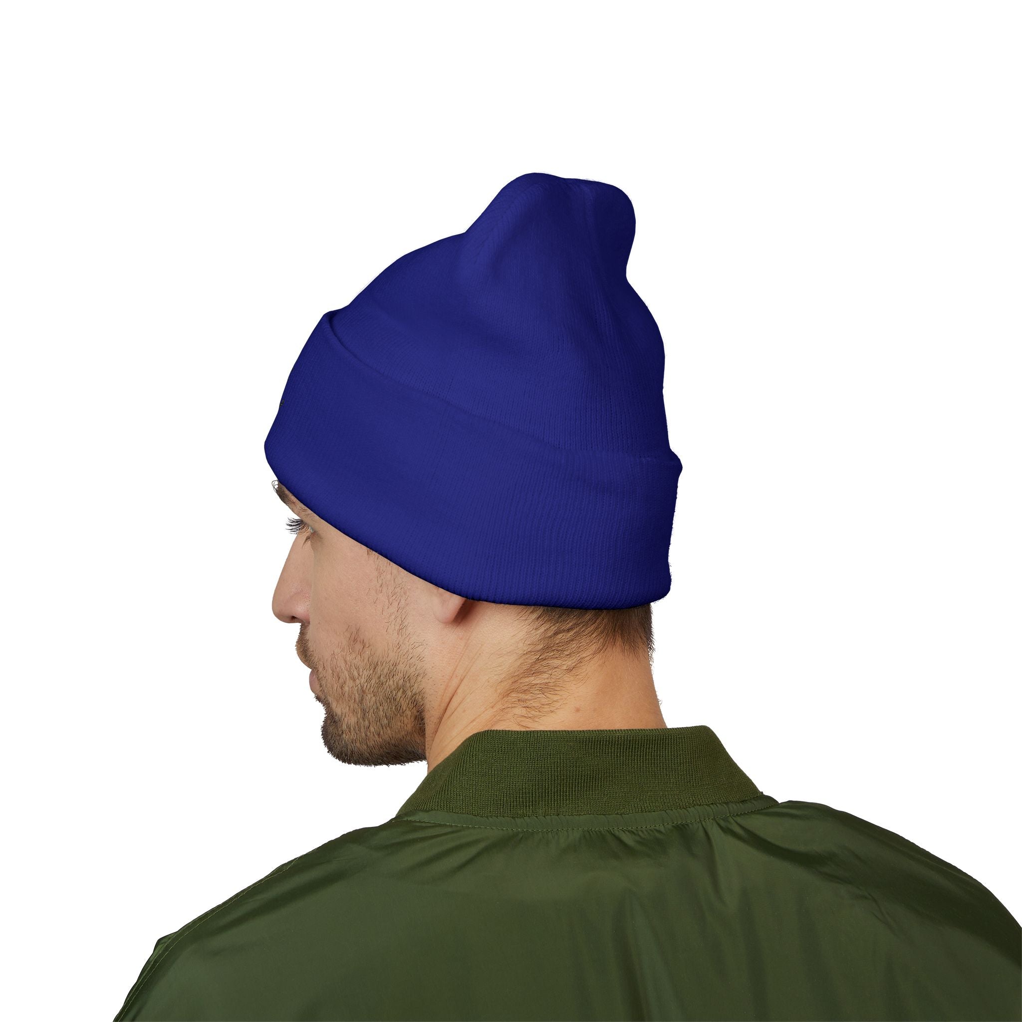Print It Your Way beanie | Cuffed Embroidered Beanie, Custom Text