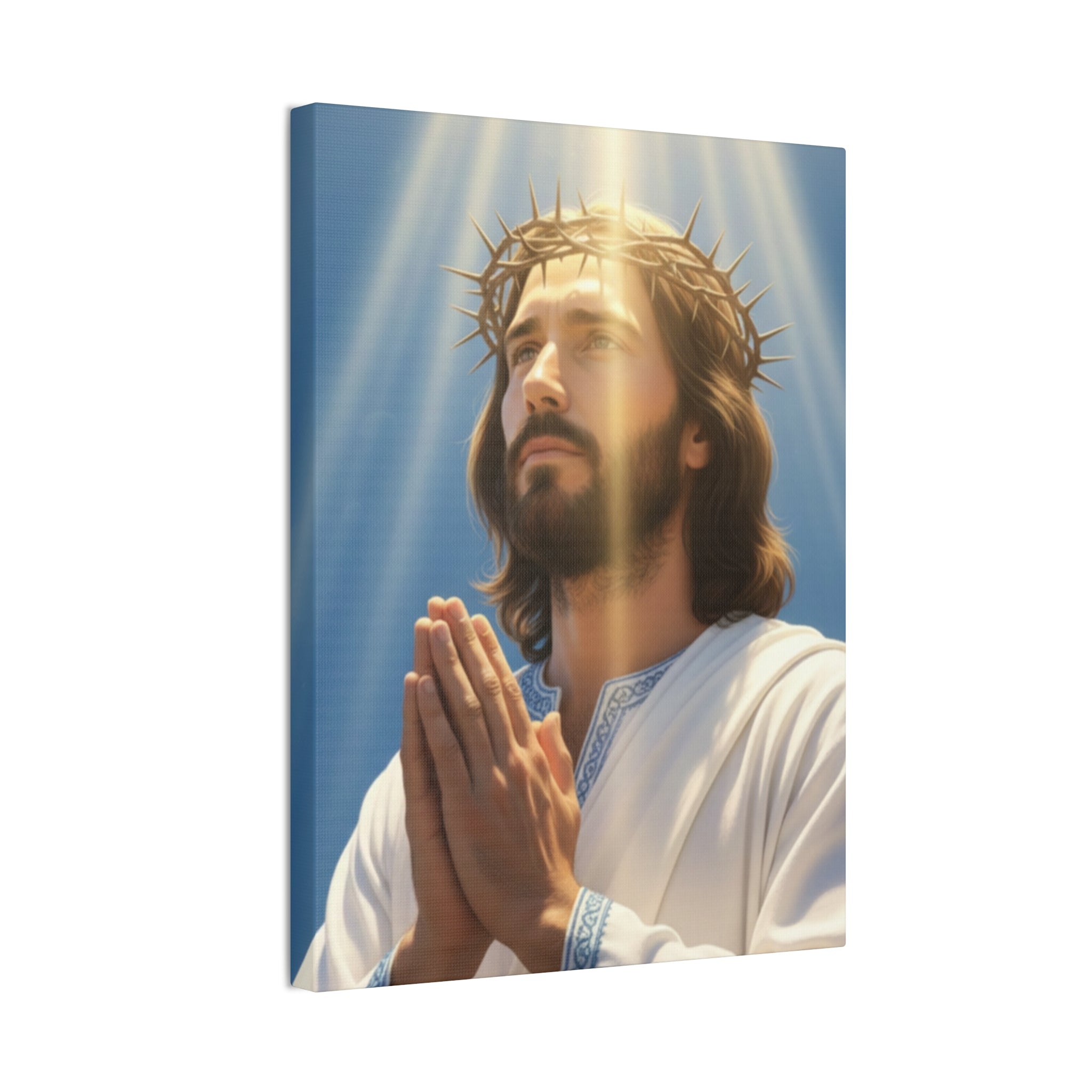 Praying Jesus Canvas