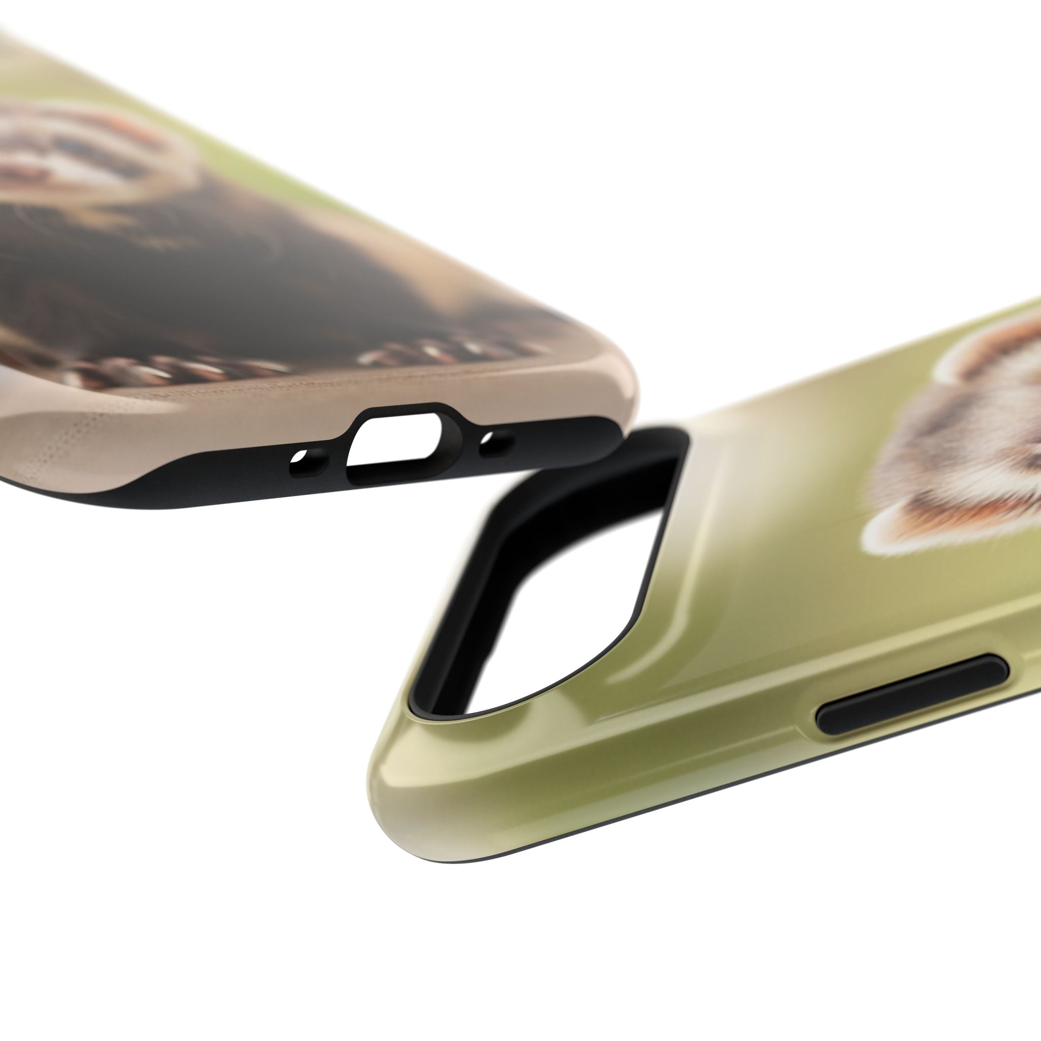 Cute Ferret Portrait Phone Case