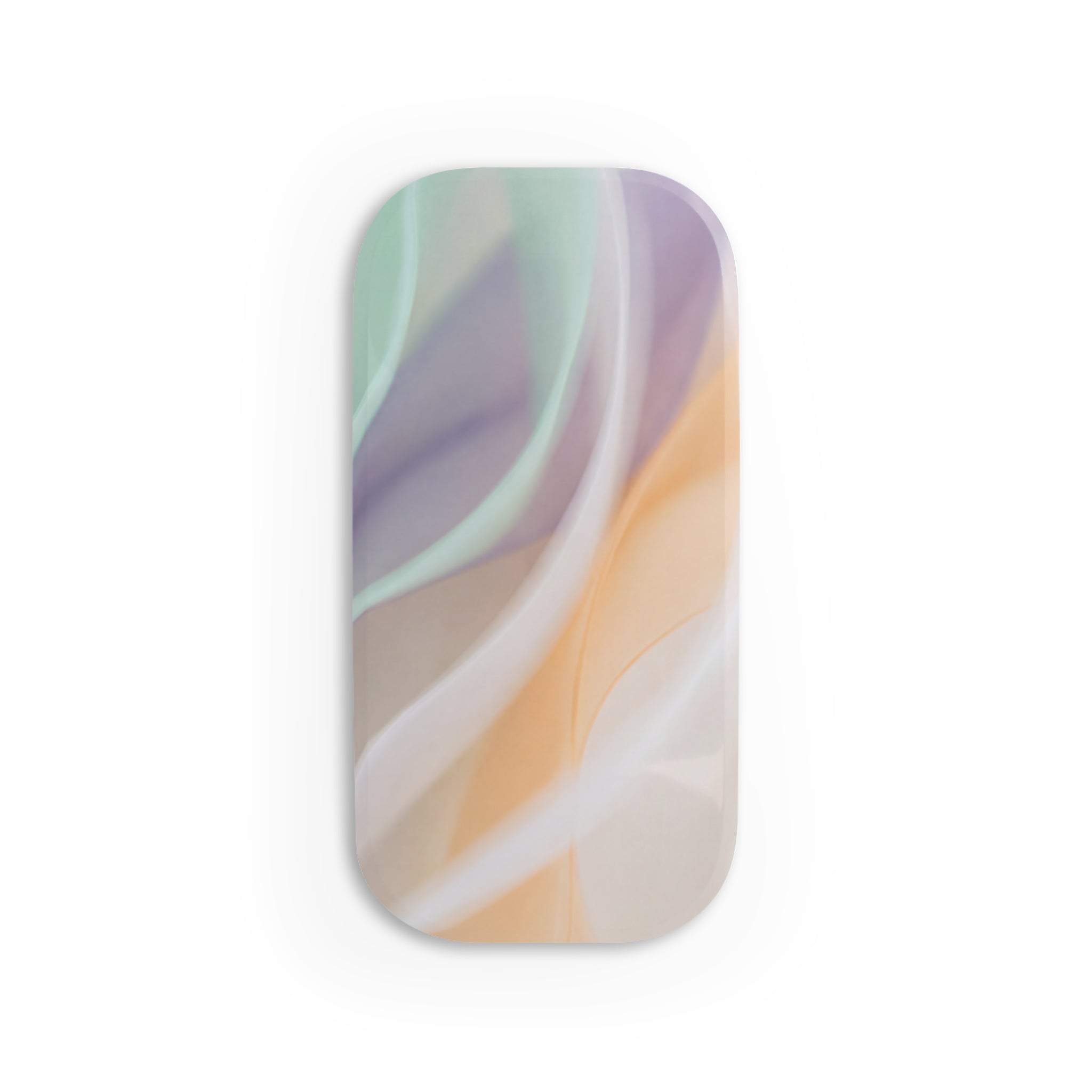 Pastel Abstract Waves Phone Click-On Grip | Phone Grip Stand