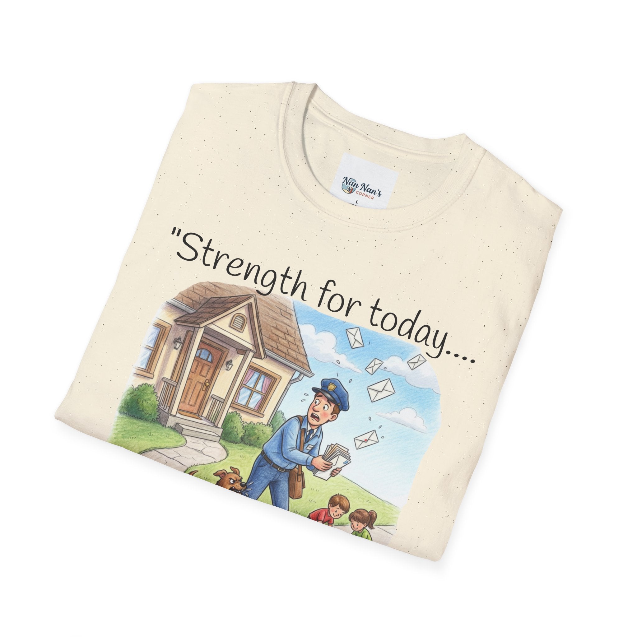 T-Shirt Postal Mail Carrier / Vintage Mailman Illustration Tee