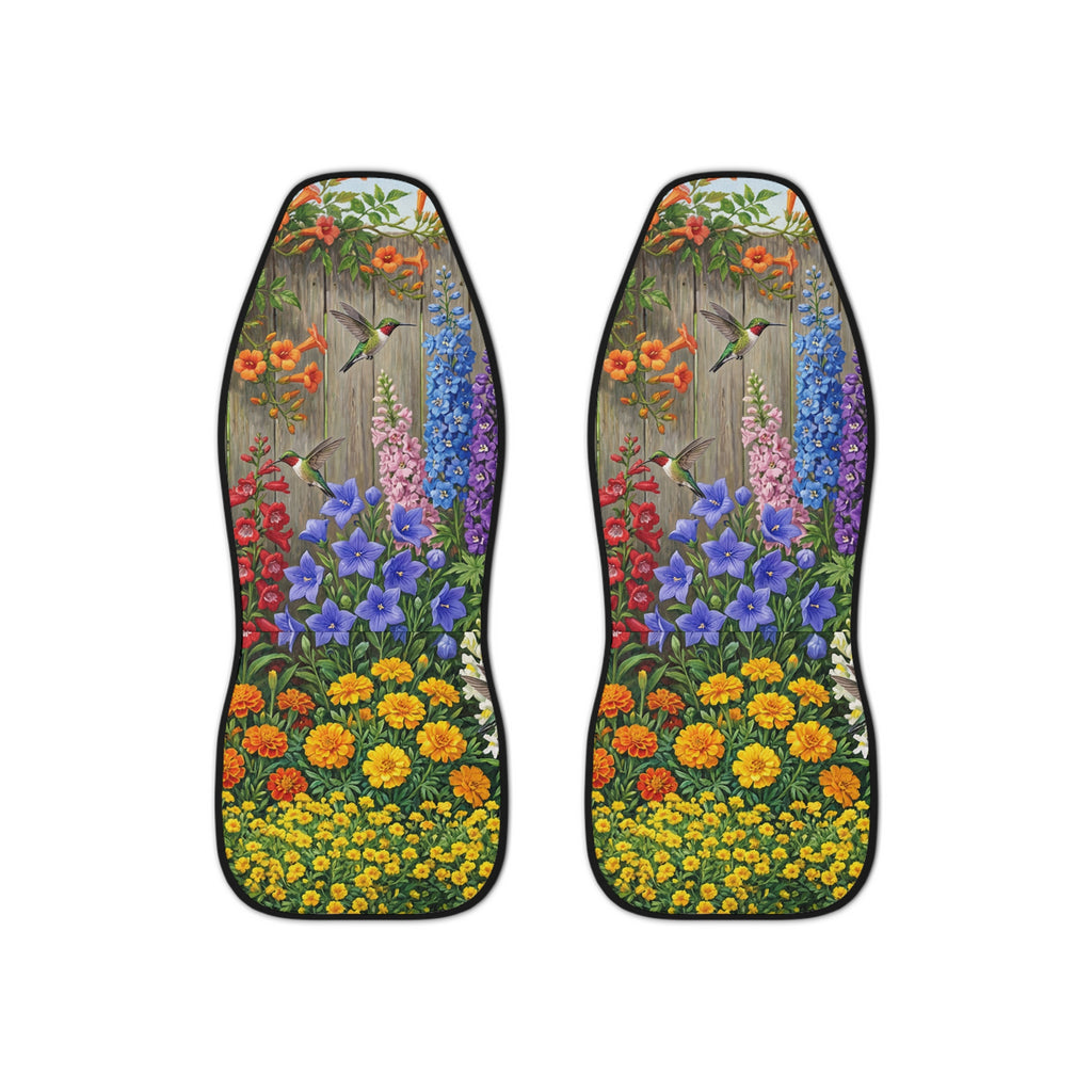 Car Seat Covers /Floral Hummingbird Seat Protector