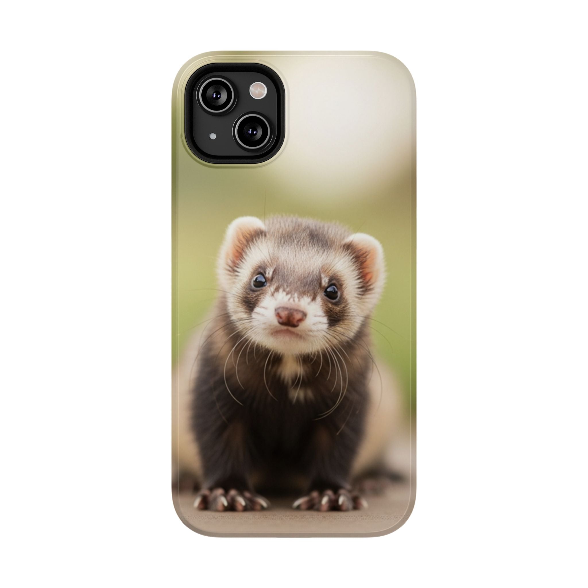 Cute Ferret Portrait Phone Case