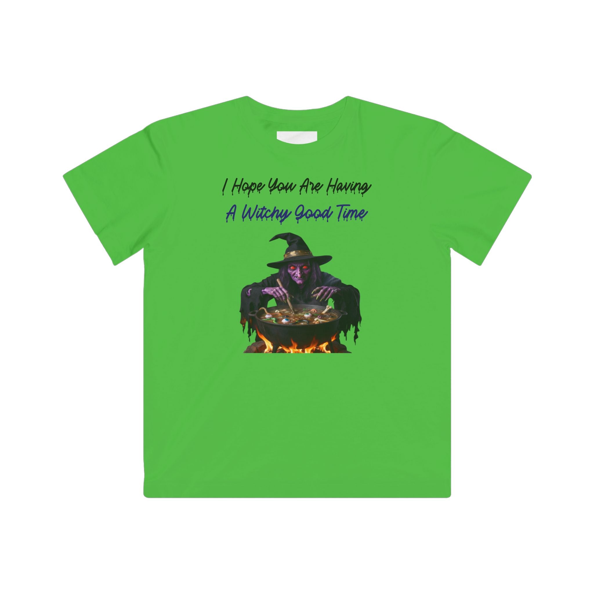 Kids Halloween Witch Tee — "I Hope You Are Having A Witchy Good Time"
