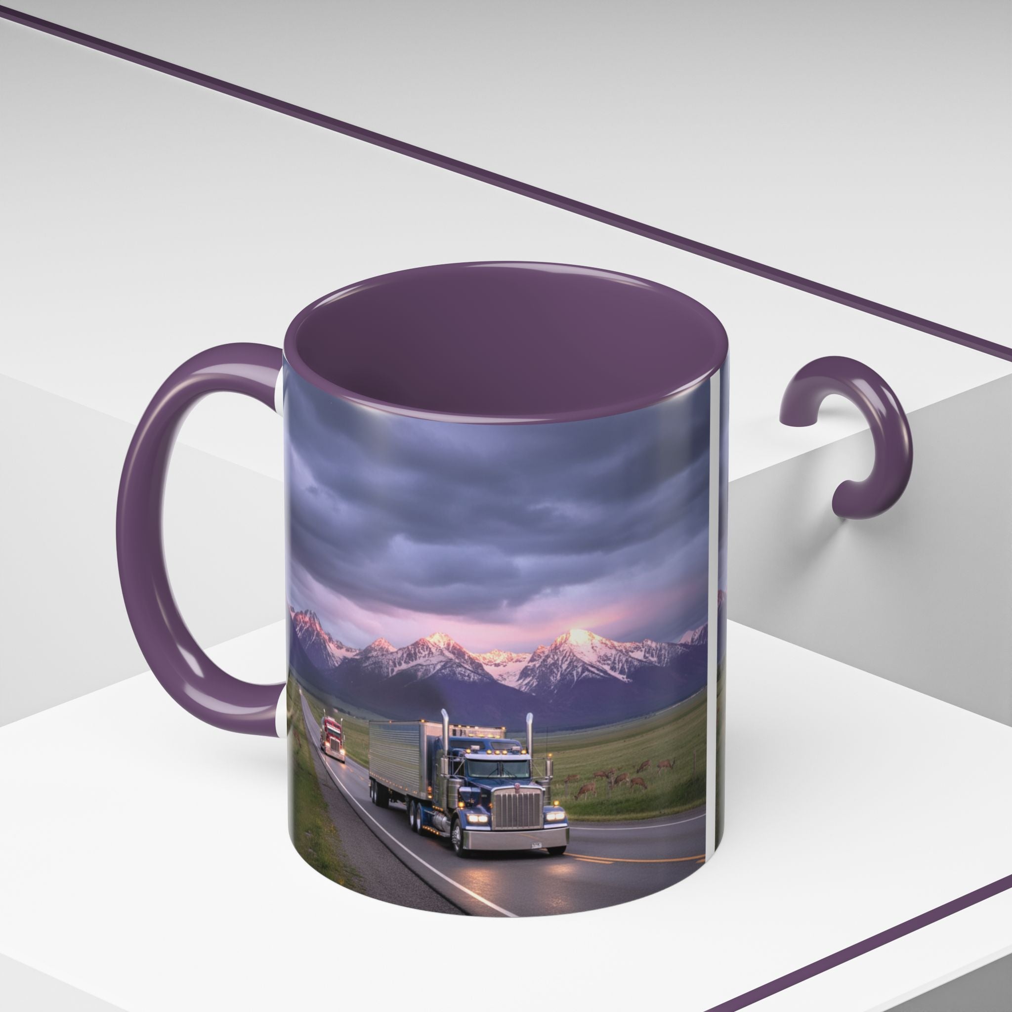 Trucking/Accent Coffee Mug (11, 15oz)