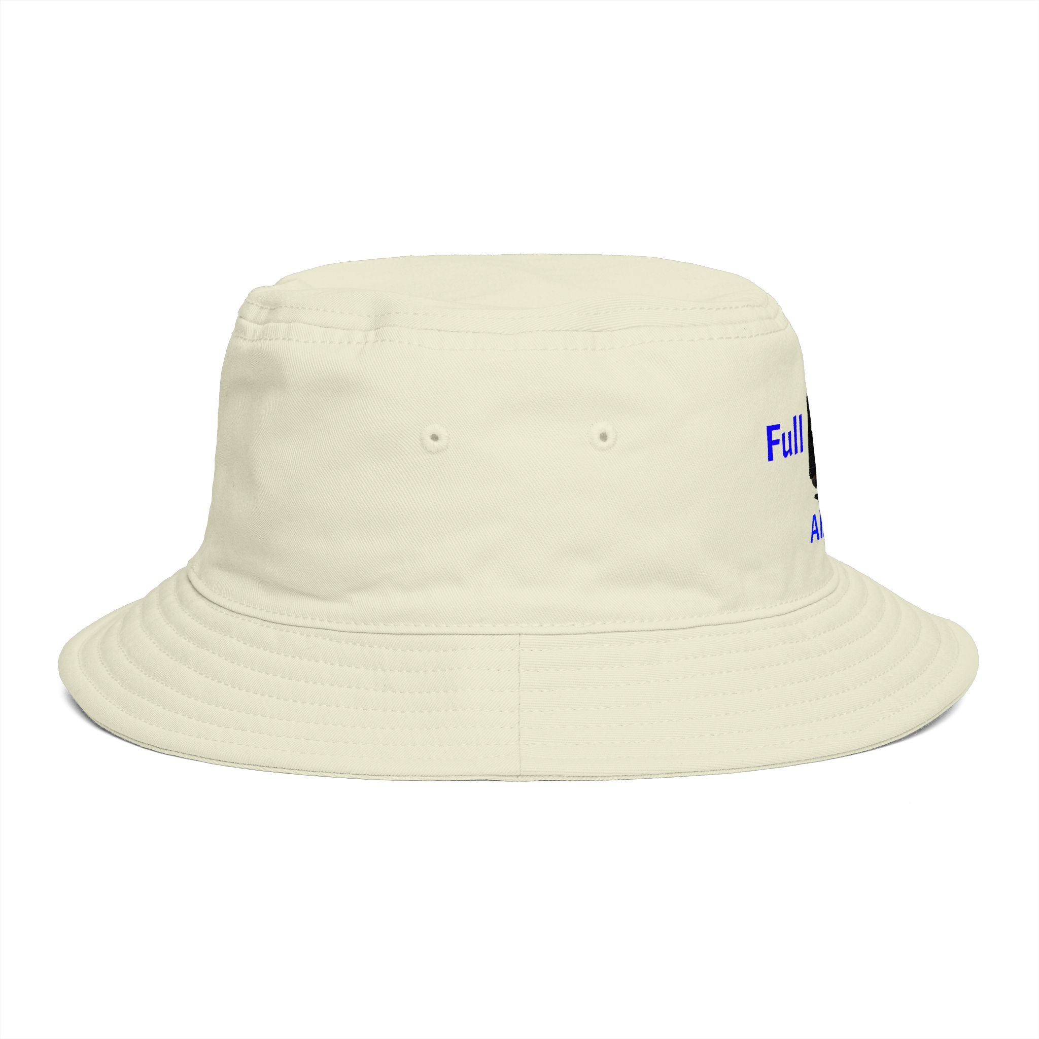 Full Steam Ahead train graphic Bucket Hat | steam locomotive motif