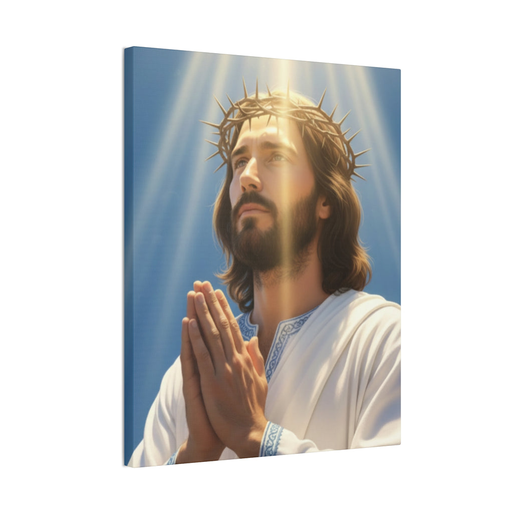 Praying Jesus Canvas