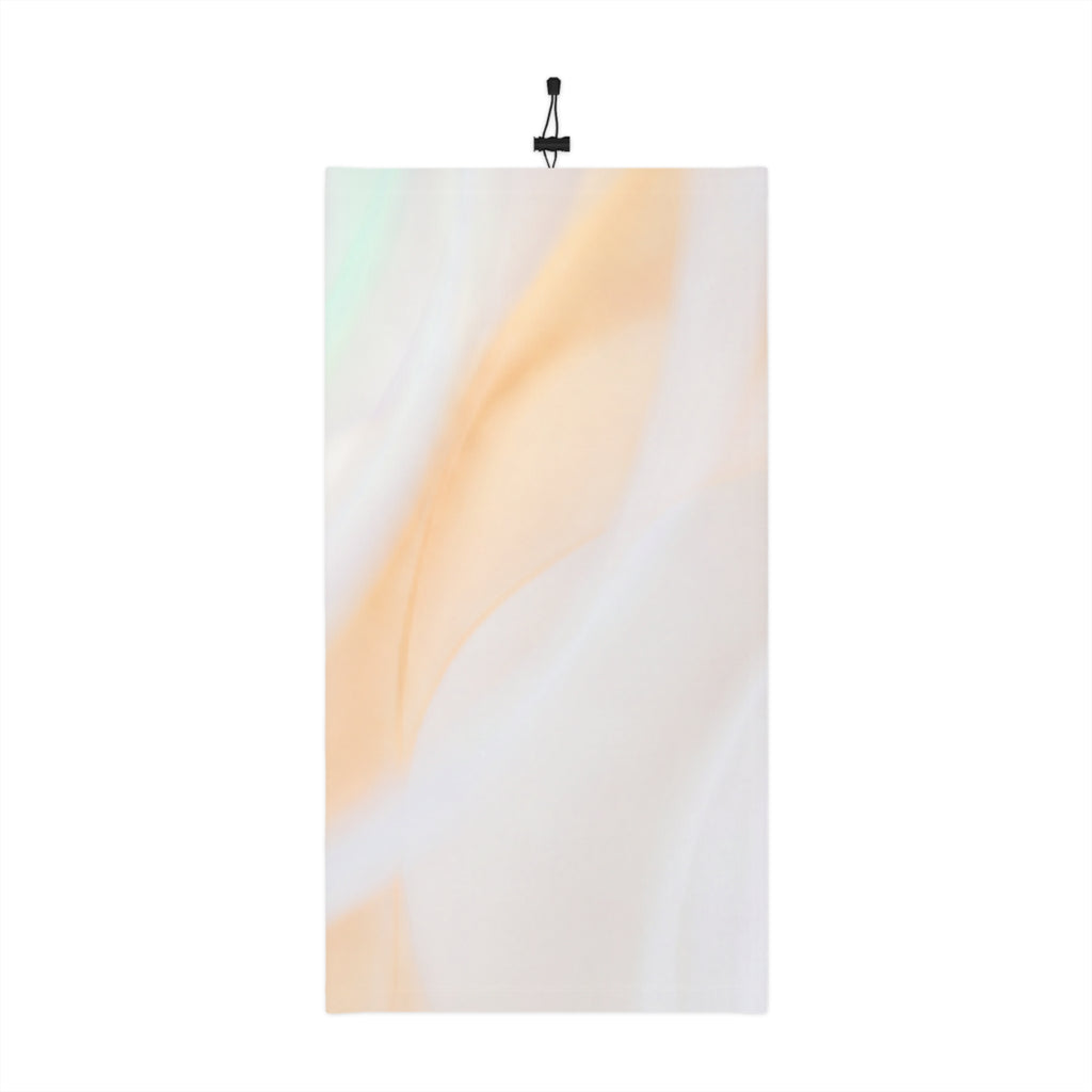 Soft Pastel Marble Neck Gaiter | Winter Neck Scarf