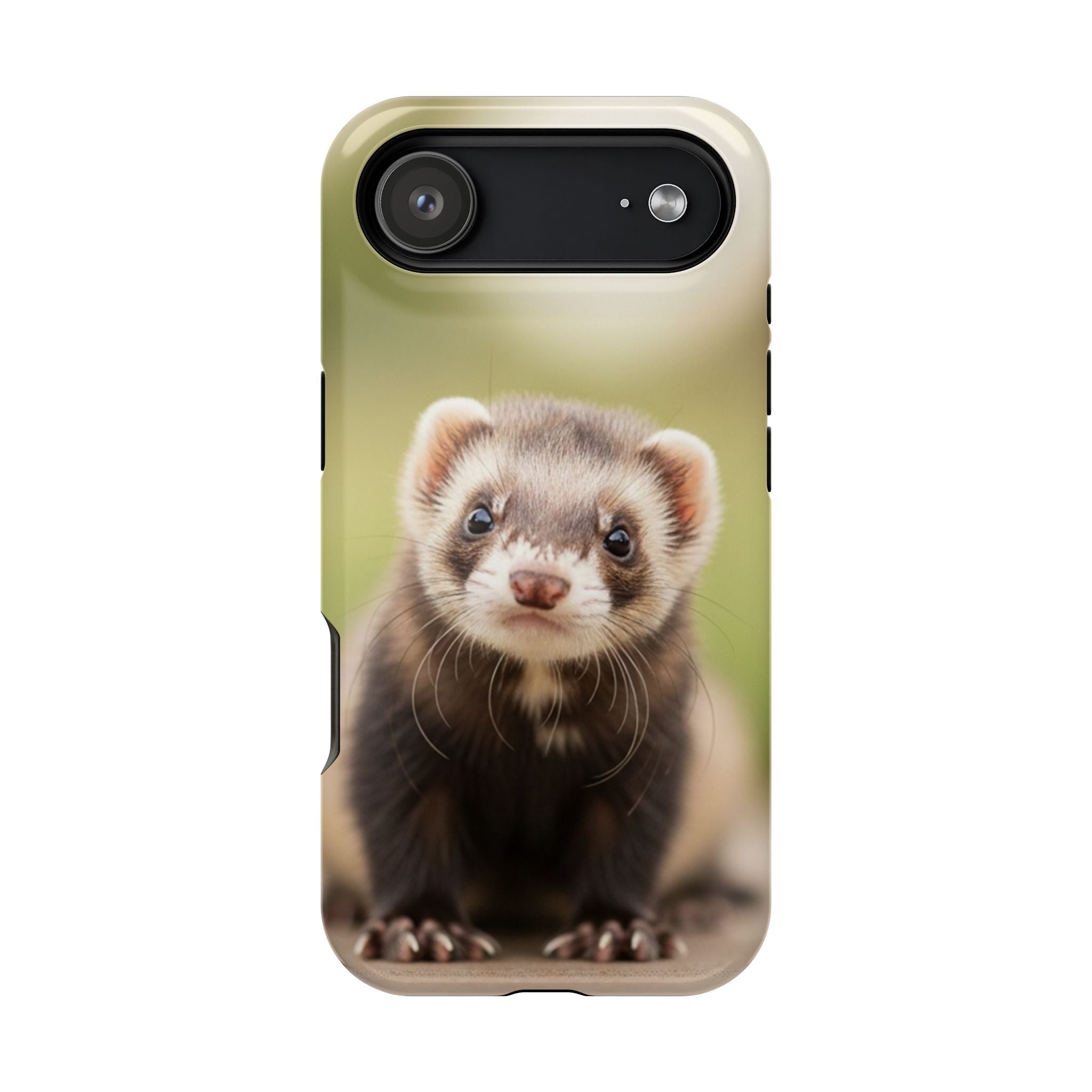 Cute Ferret Portrait Phone Case