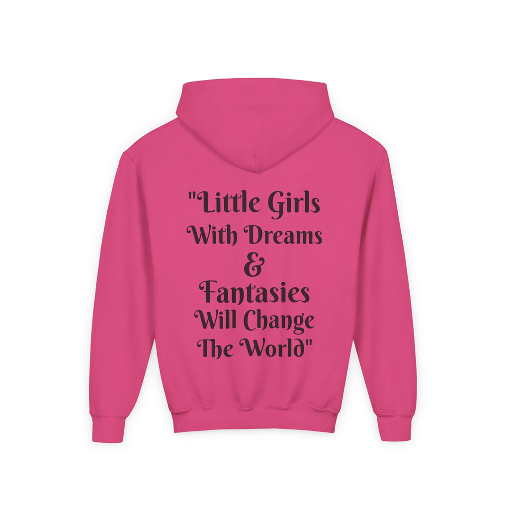 “Little Girls With Dreams & Fantasies  - Kid  magical Hoodie