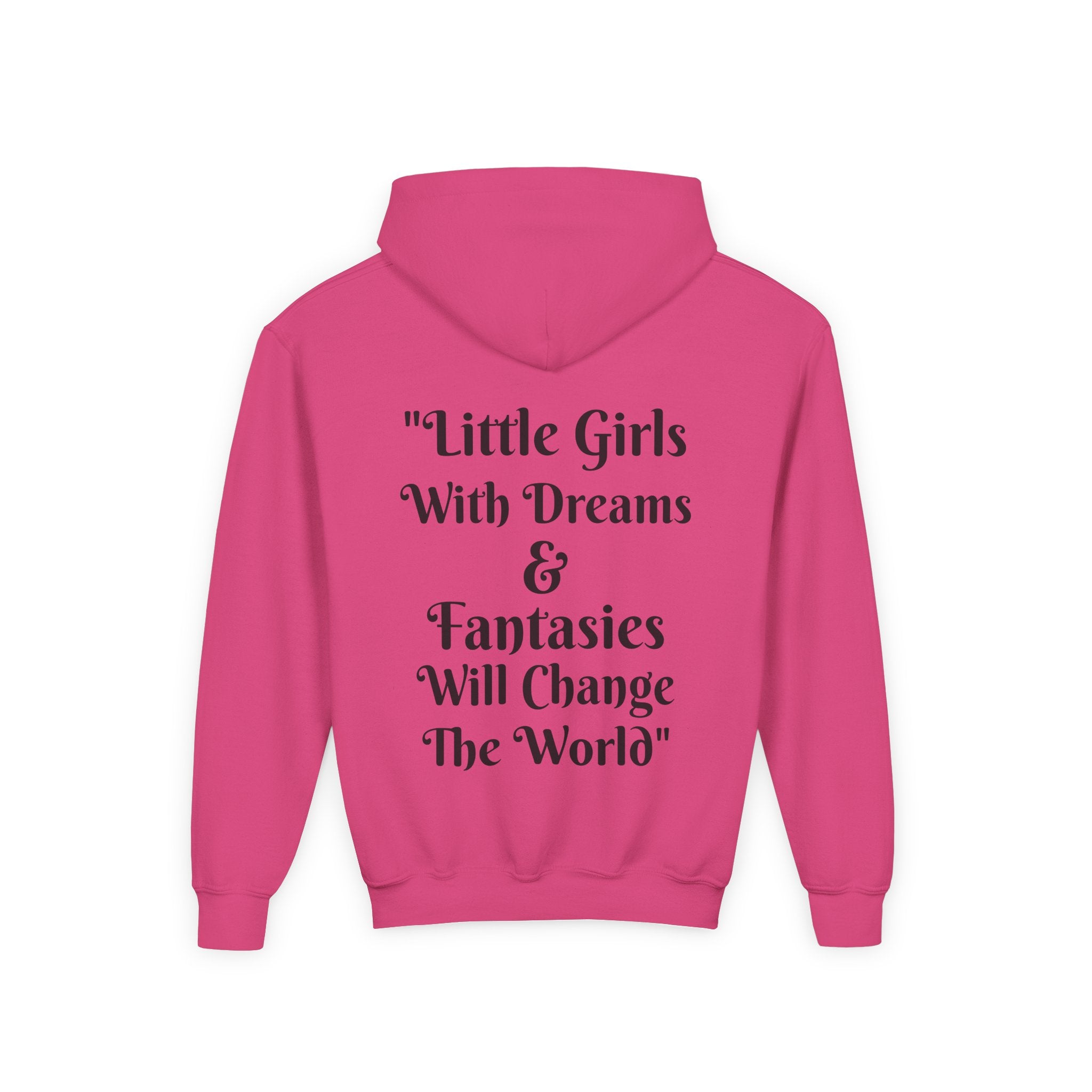 “Little Girls With Dreams & Fantasies  - Kid  magical Hoodie