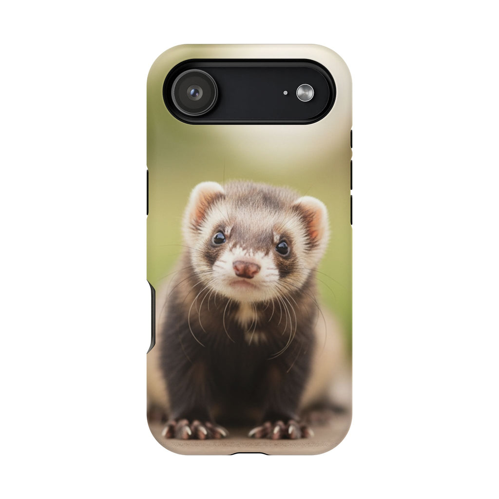 Cute Ferret Portrait Phone Case