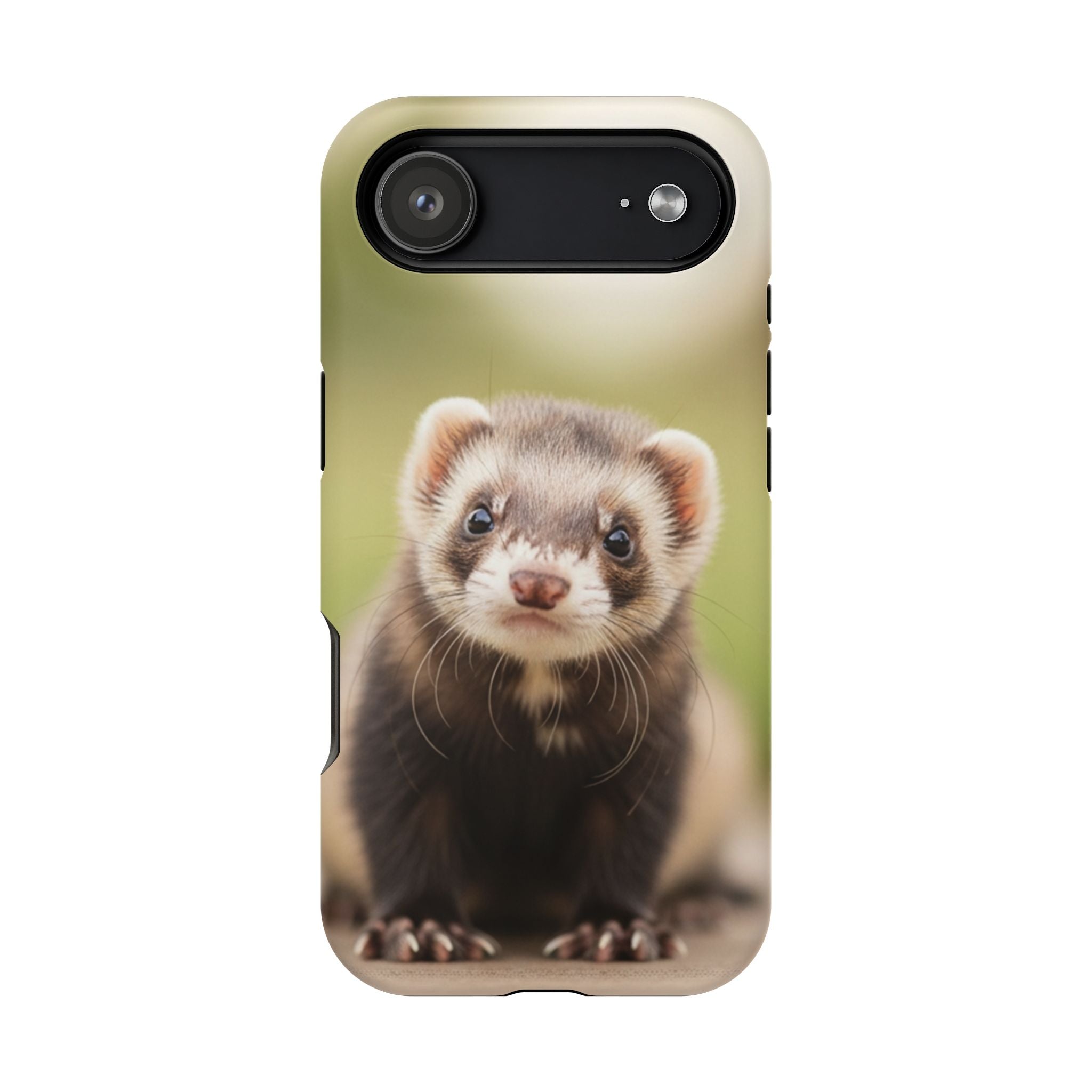 Cute Ferret Portrait Phone Case