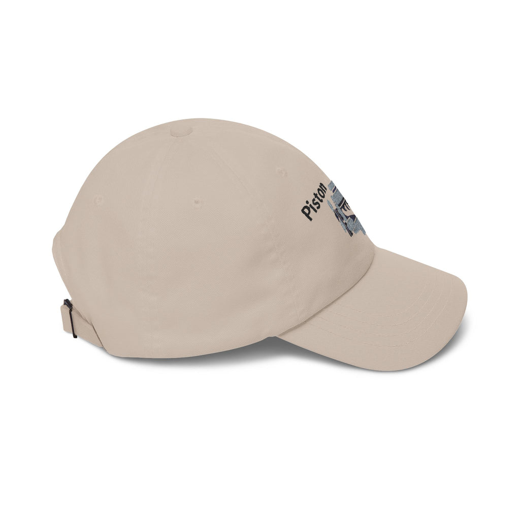 Piston Driven Engine Illustration Dad Cap | Embroidered Car Hat