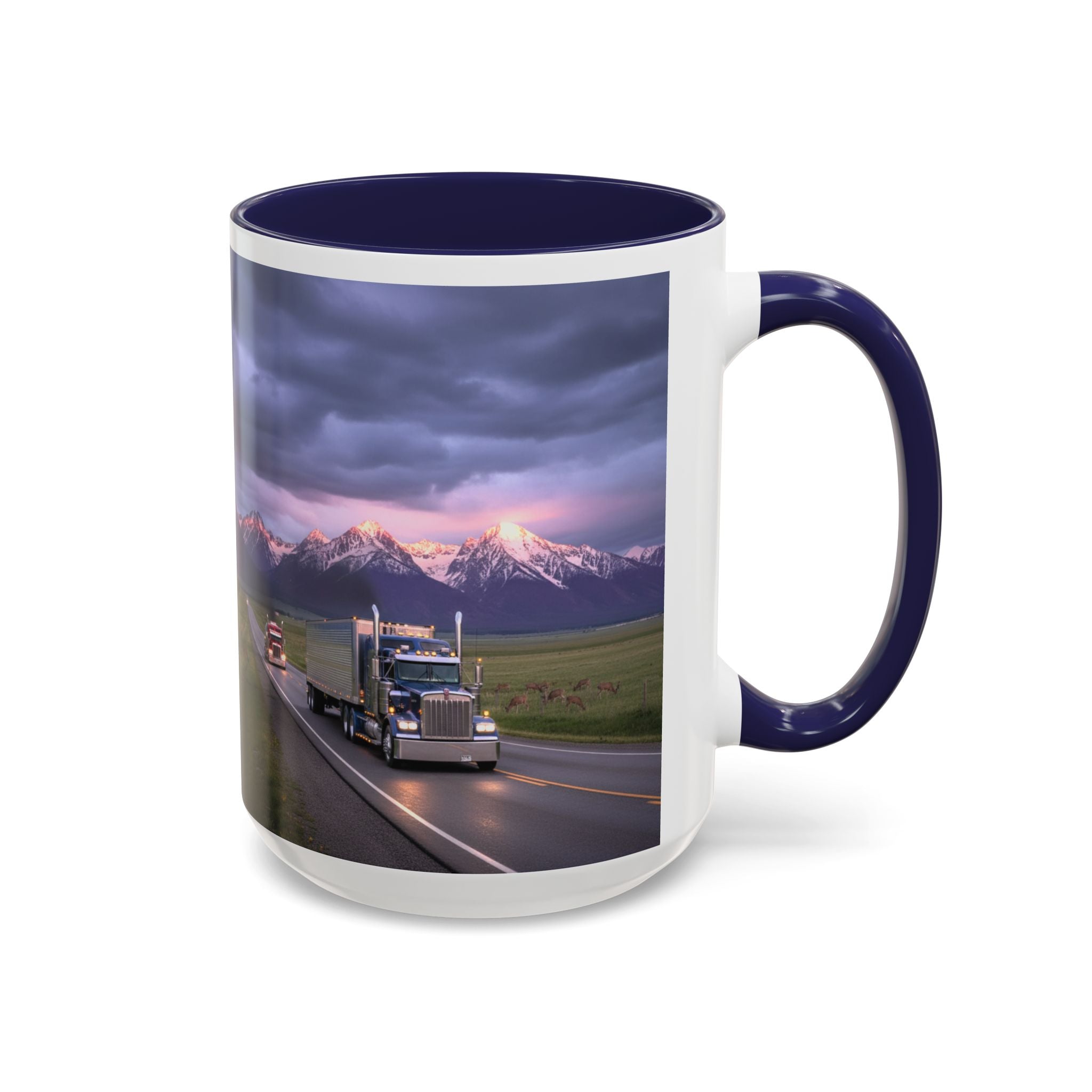 Trucking/Accent Coffee Mug (11, 15oz)
