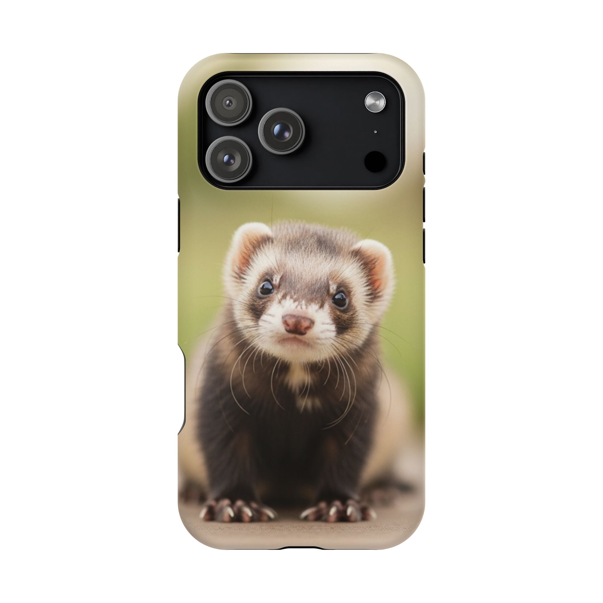Cute Ferret Portrait Phone Case