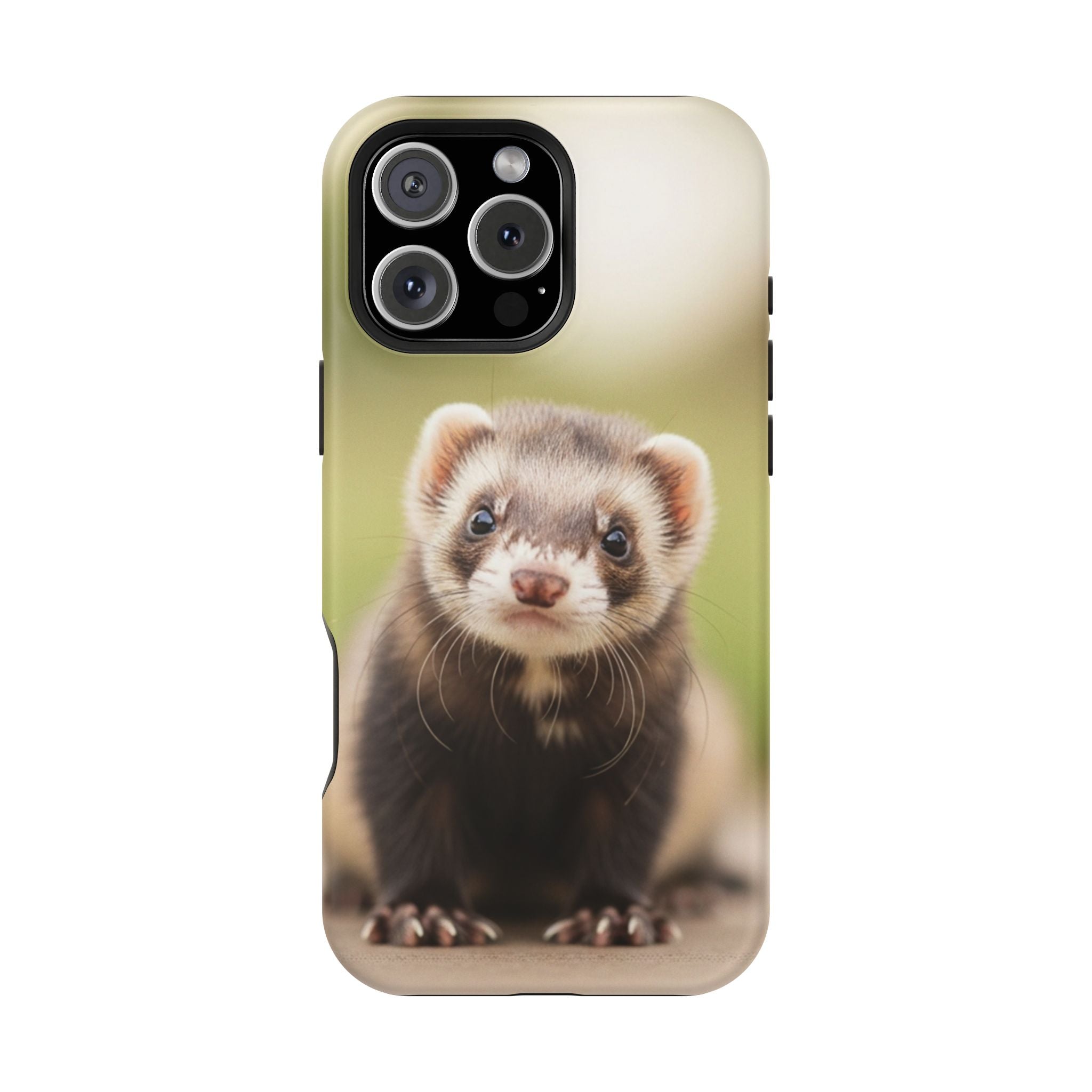 Cute Ferret Portrait Phone Case