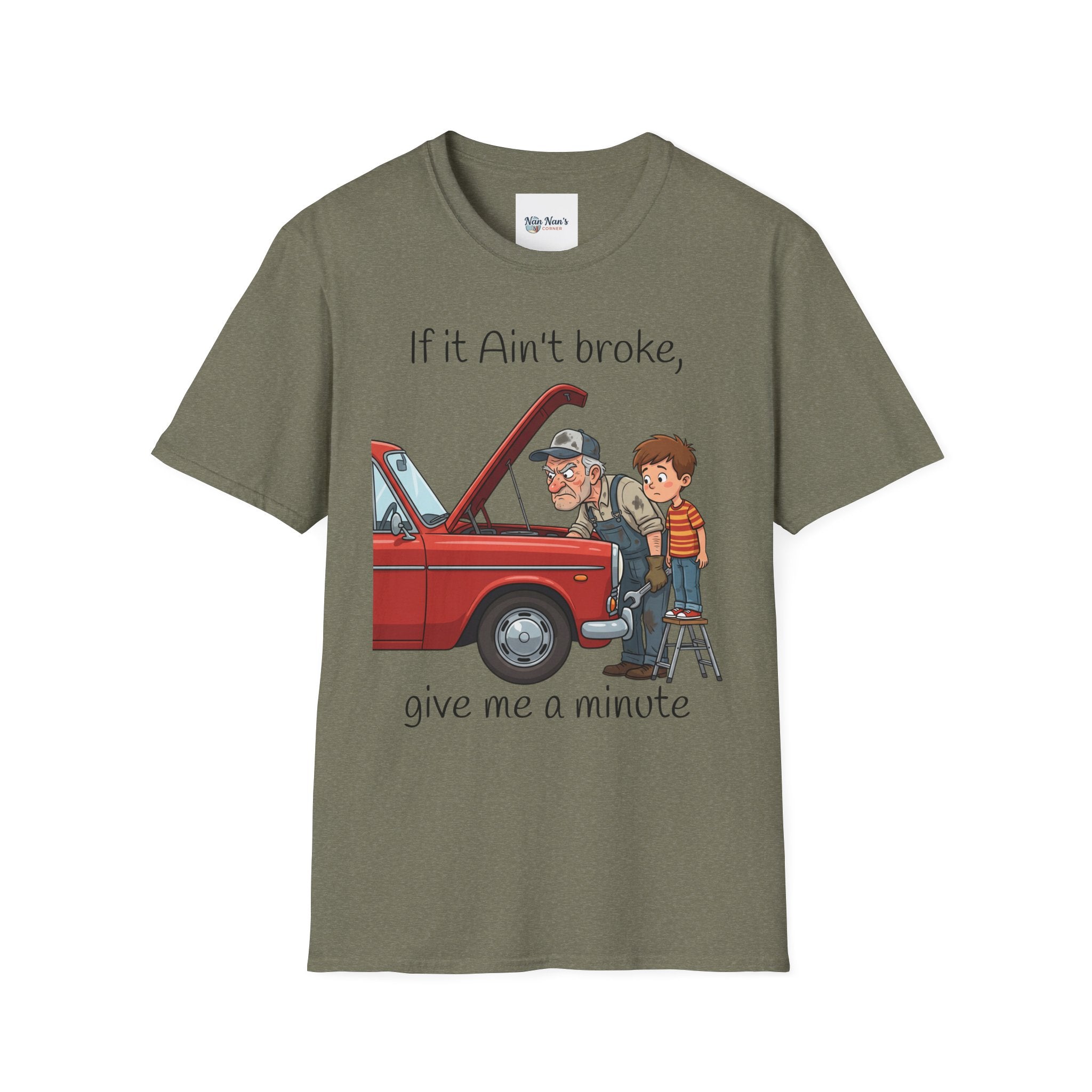Funny Mechanic Grampa t-shirt/ Vintage Car Repair