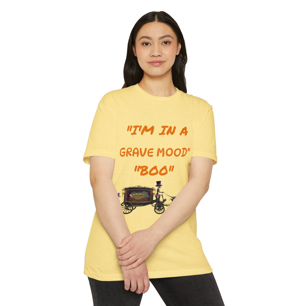 Grave Mood/Unisex CVC Jersey T-shirt