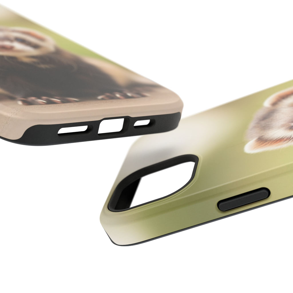Cute Ferret Portrait Phone Case