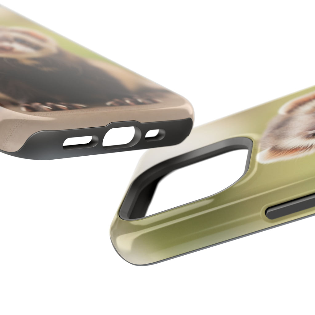 Cute Ferret Portrait Phone Case