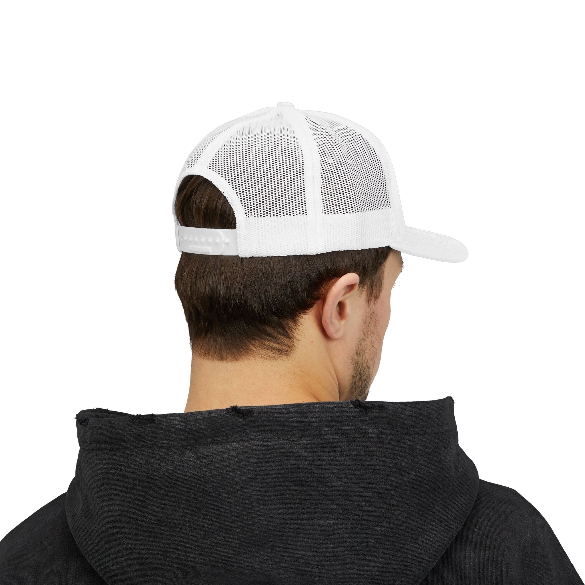 Happy Camper campfire Embroidered Snapback Cap | Trucker hat