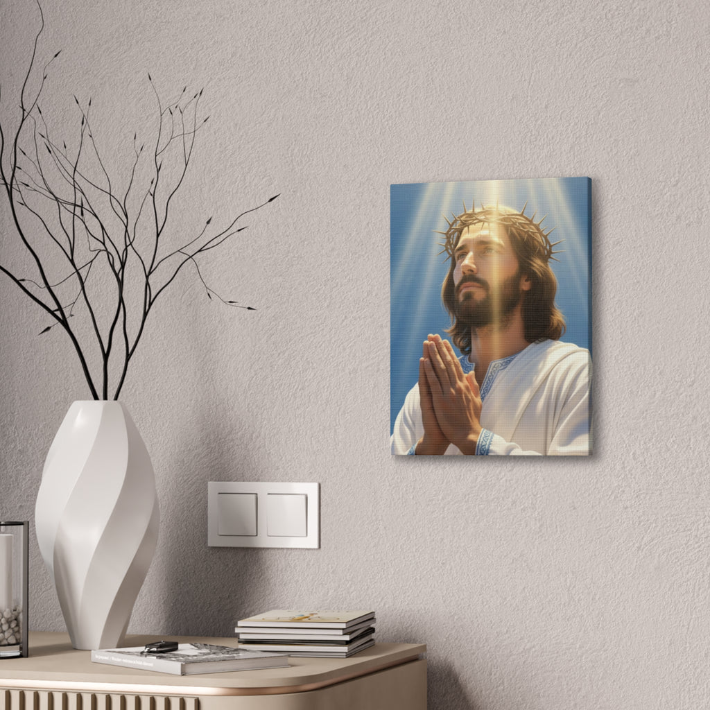 Praying Jesus Canvas