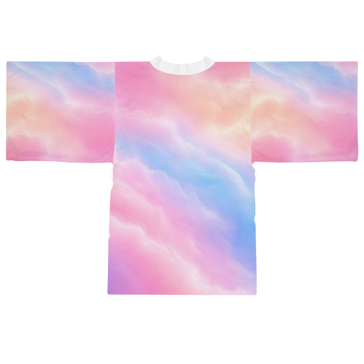 Pastel Cloud Ombré Kimono Robe