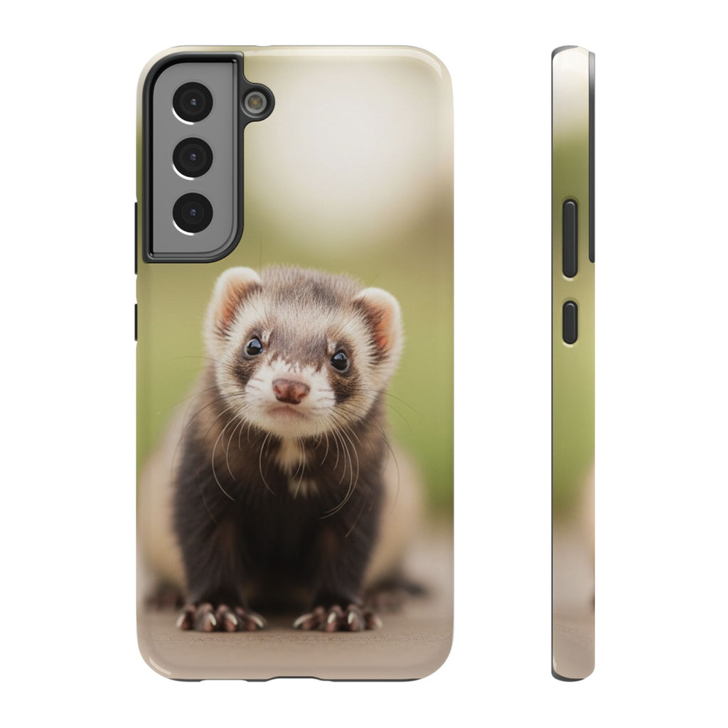 Cute Ferret Portrait Phone Case