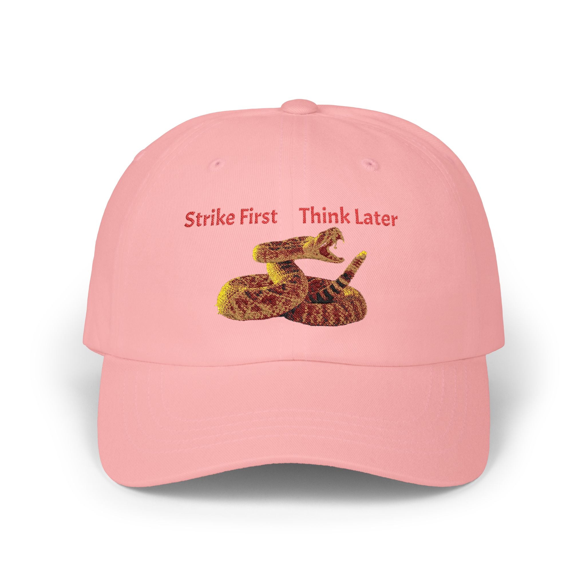 Rattlesnake "Strike First Think Later" Dad Cap