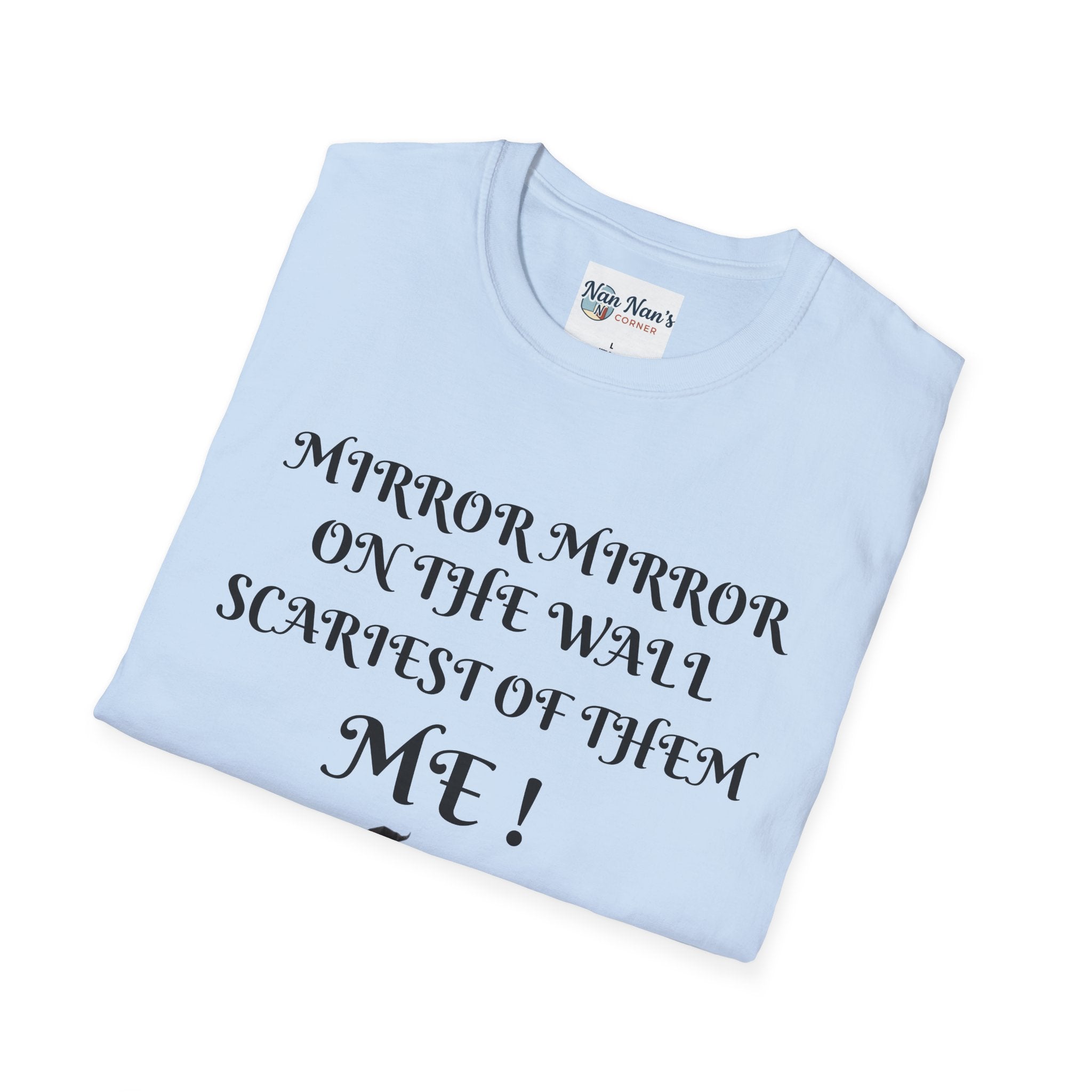 Mirror Mirror on the Wall Witch Illustration T-Shirt
