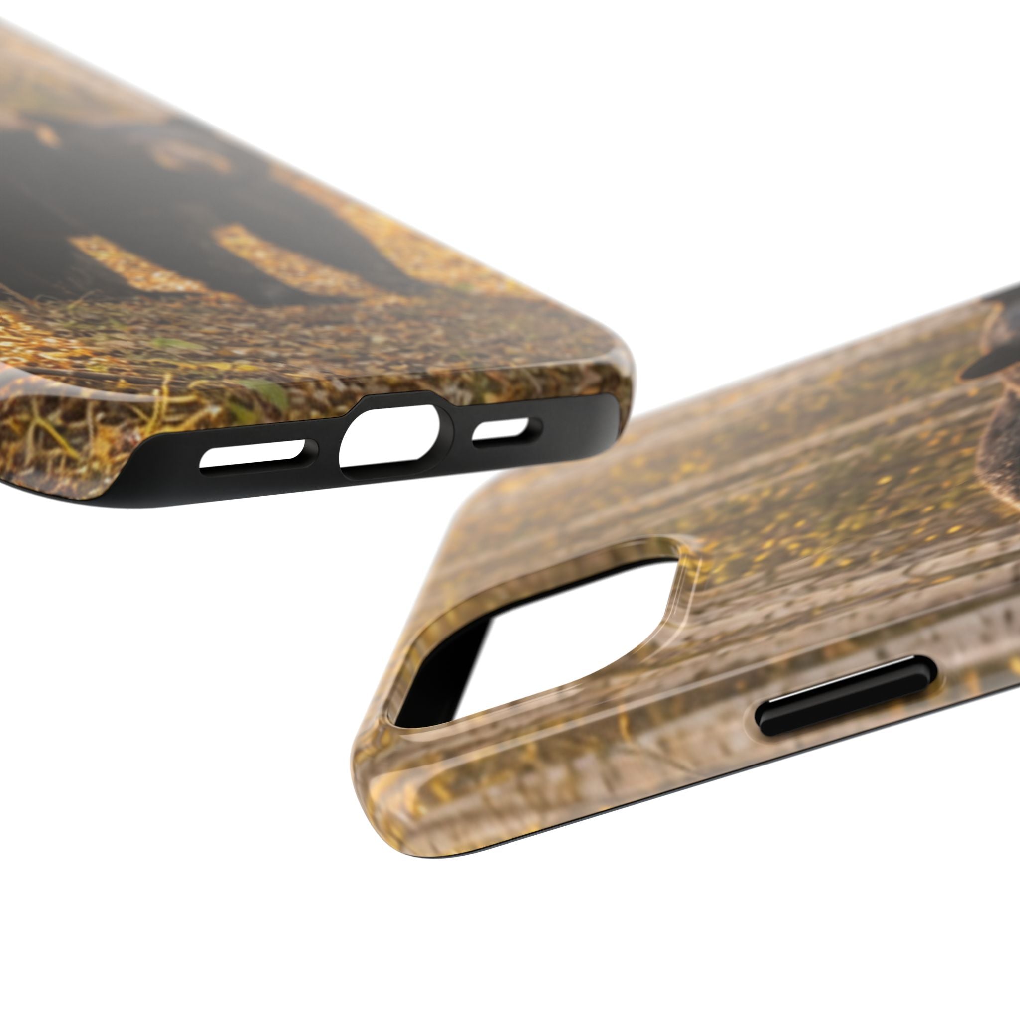 Black Bear Forest Phone Case | Tough Phone Case