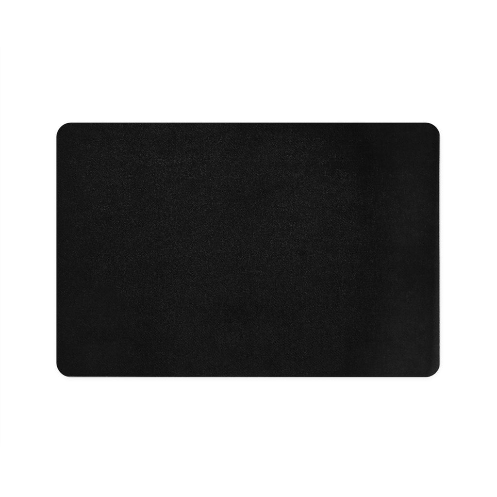 White Cat with Toys Pet Food Mat | 12x18 Cat Feeding Mat