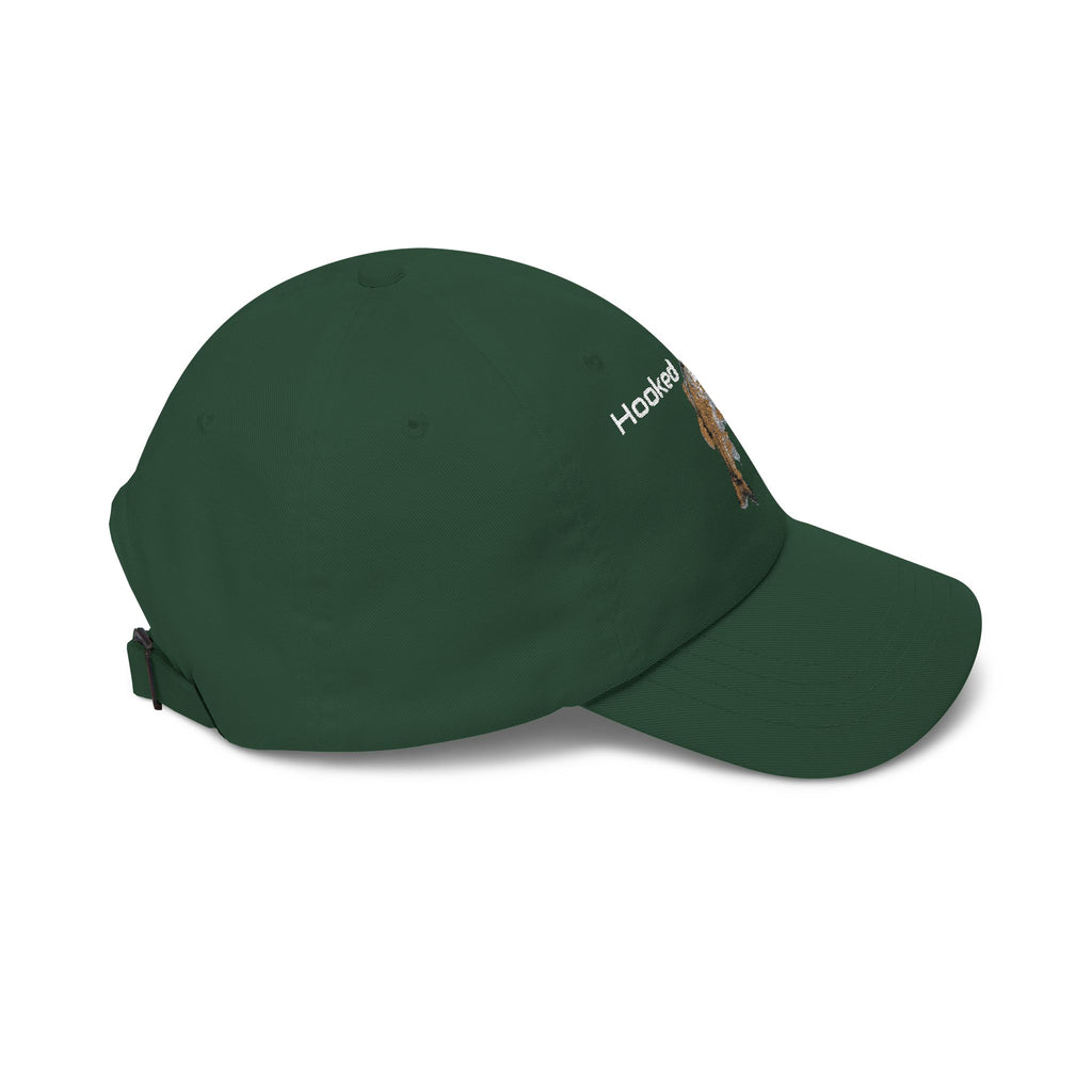 Hooked For Life Fishing Dad Cap | Baseball Hat