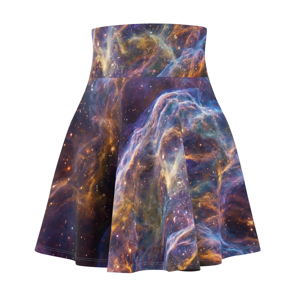 Galaxy Nebula Cosmic Stars Skater Skirt