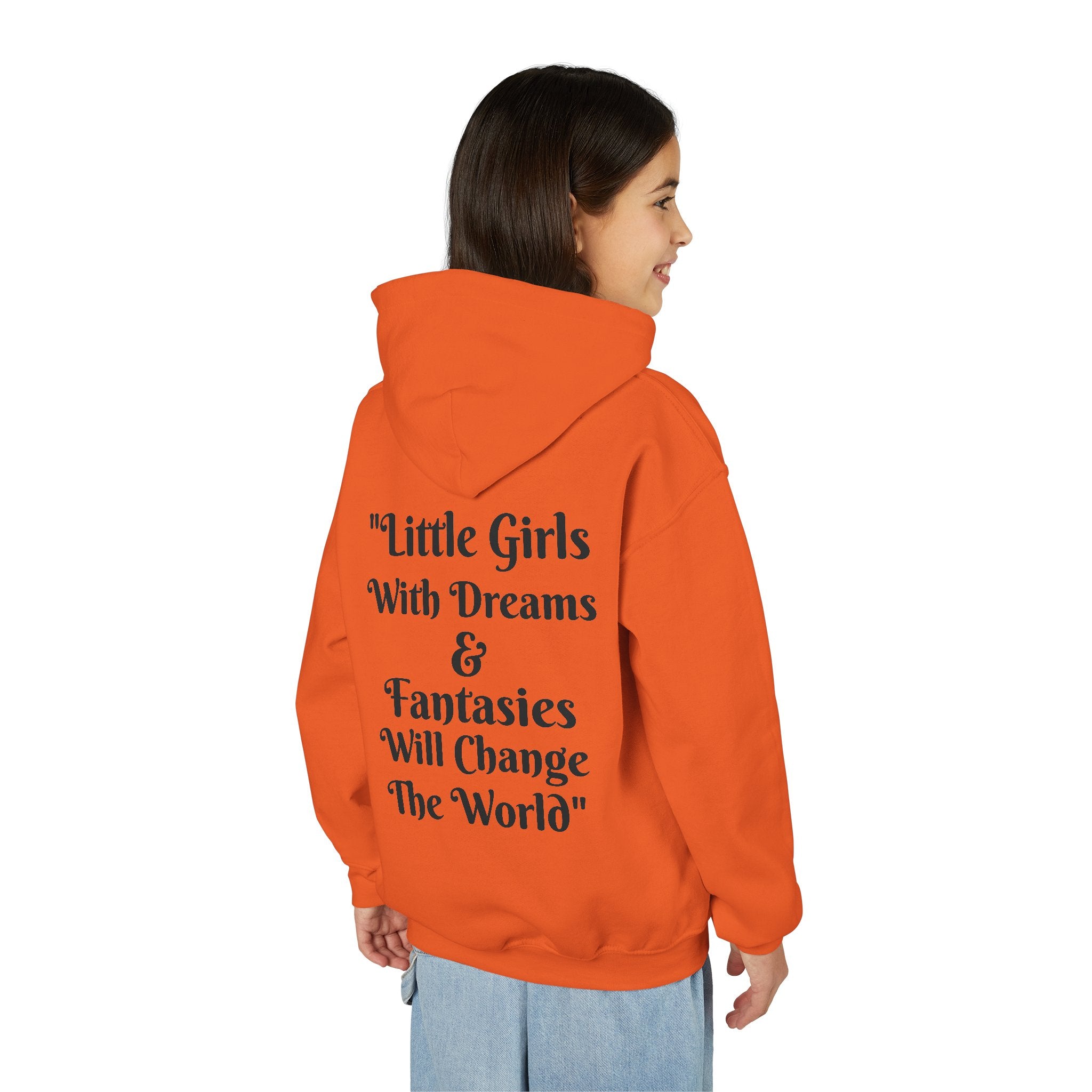 “Little Girls With Dreams & Fantasies  - Kid  magical Hoodie