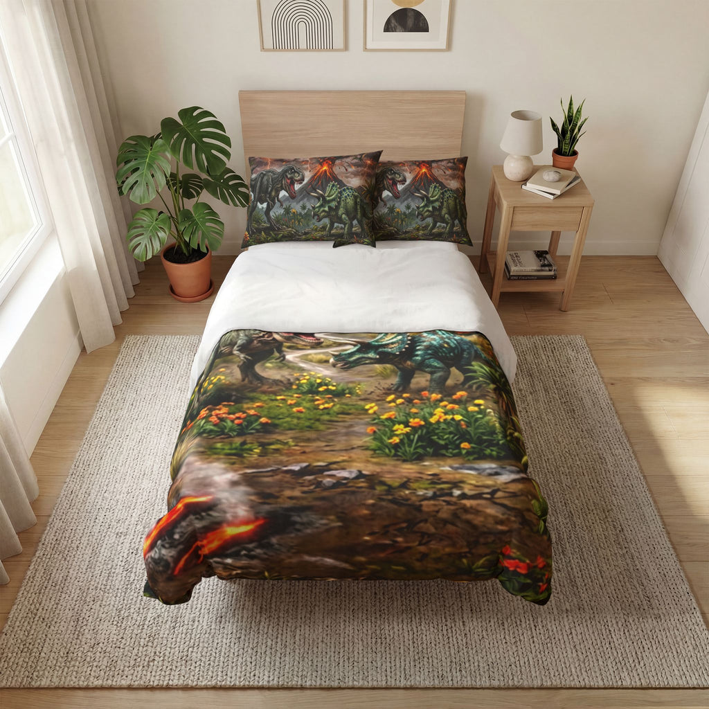 Dinosaur Quilt Cover/ Set Of Three
