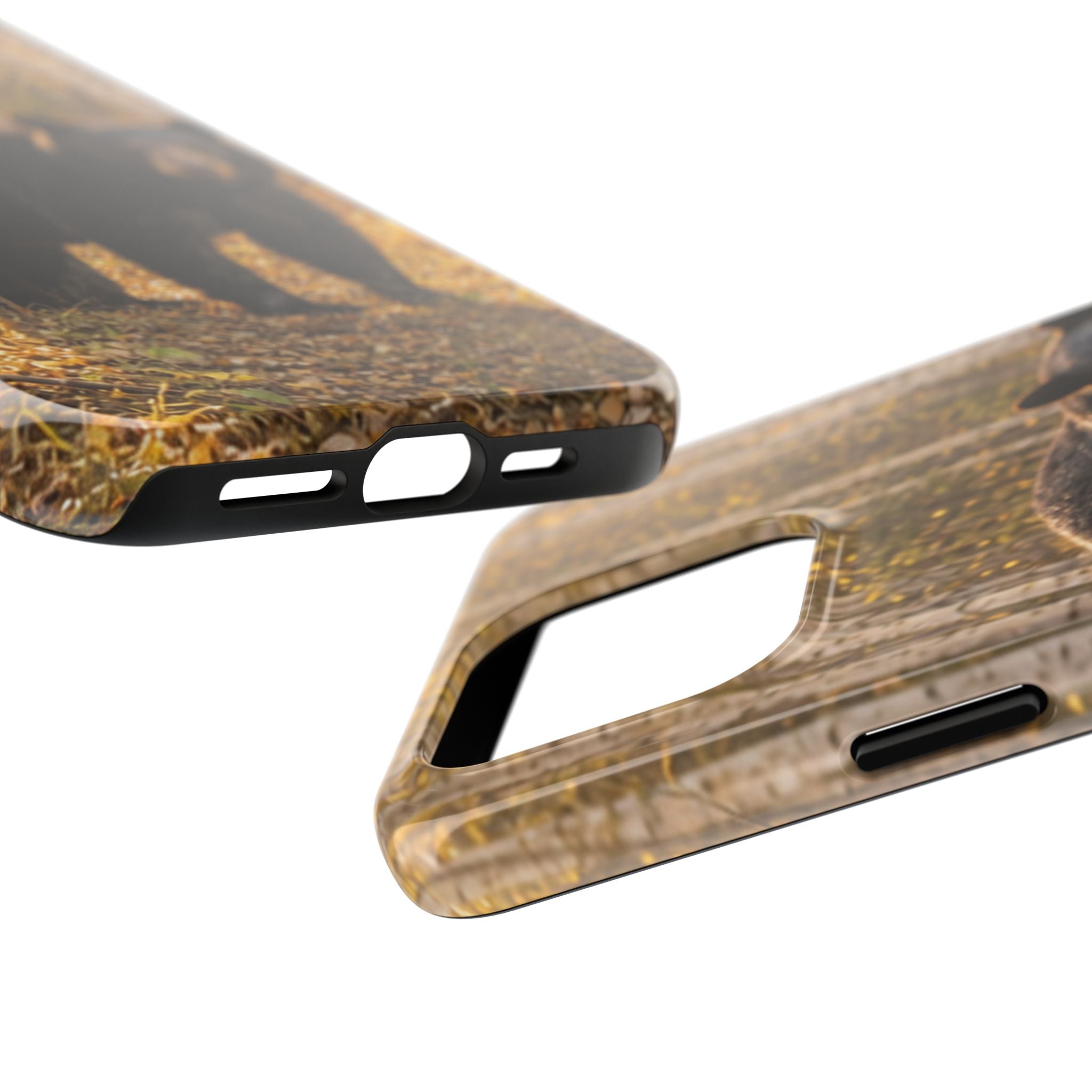 Black Bear Forest Phone Case | Tough Phone Case
