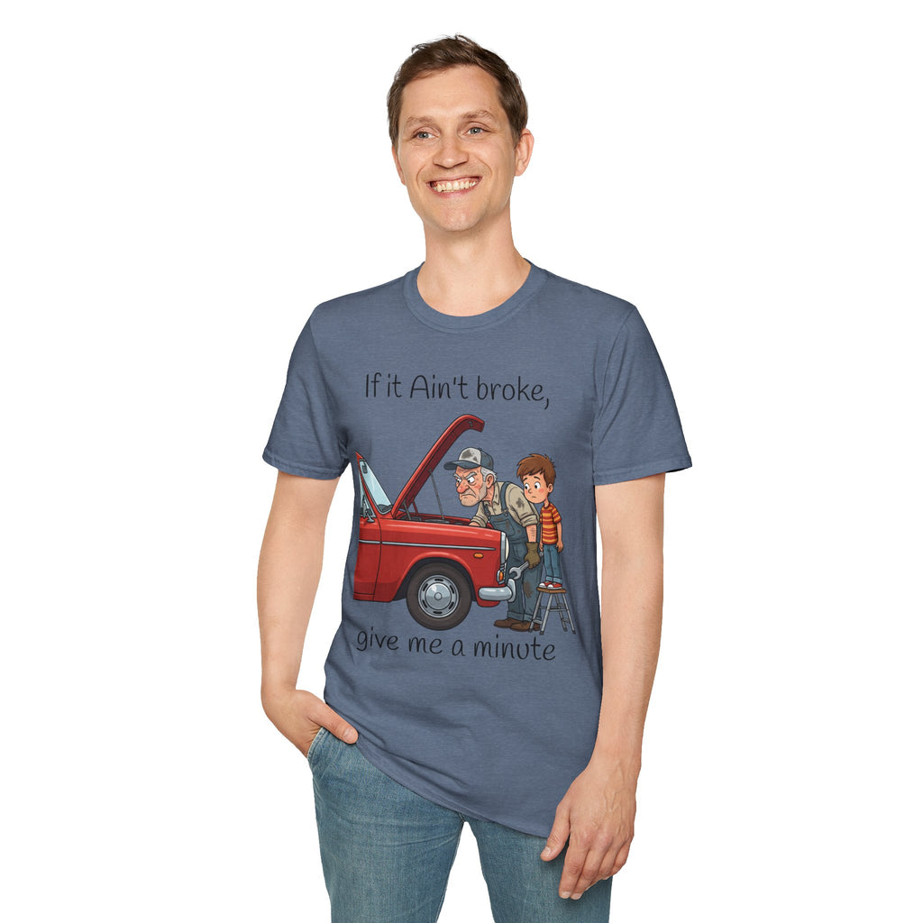Funny Mechanic Grampa t-shirt/ Vintage Car Repair