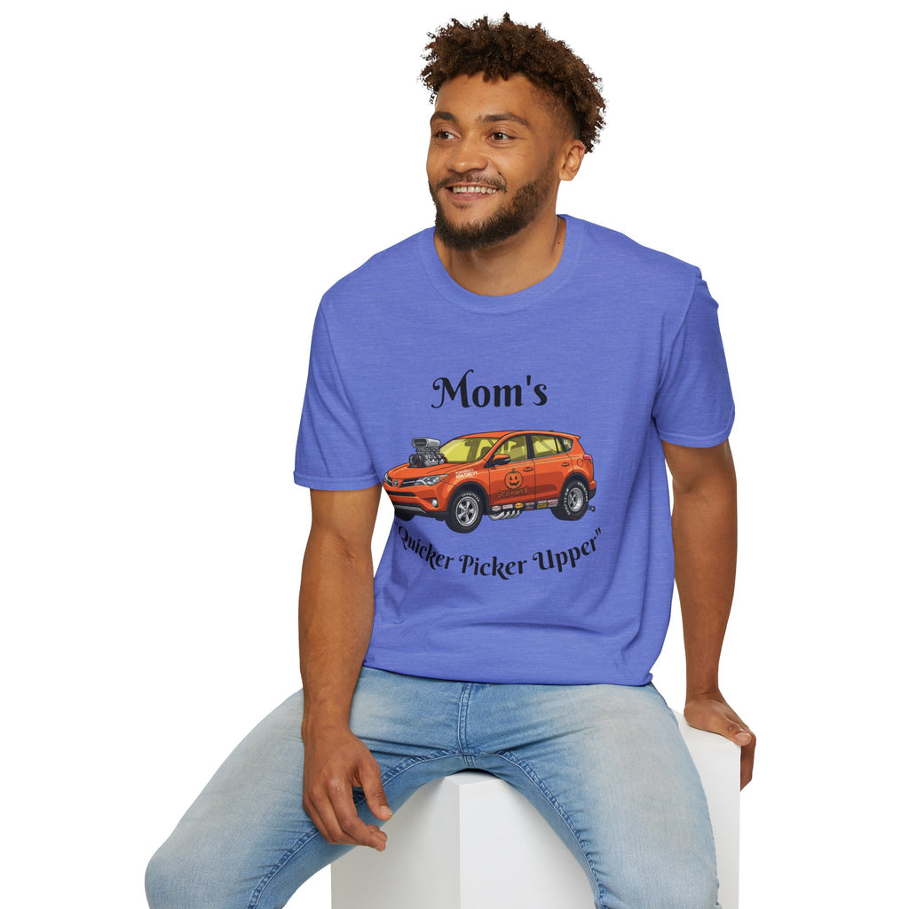 Hot Rod T-Shirt / Orange Hot Rod SUV Graphic