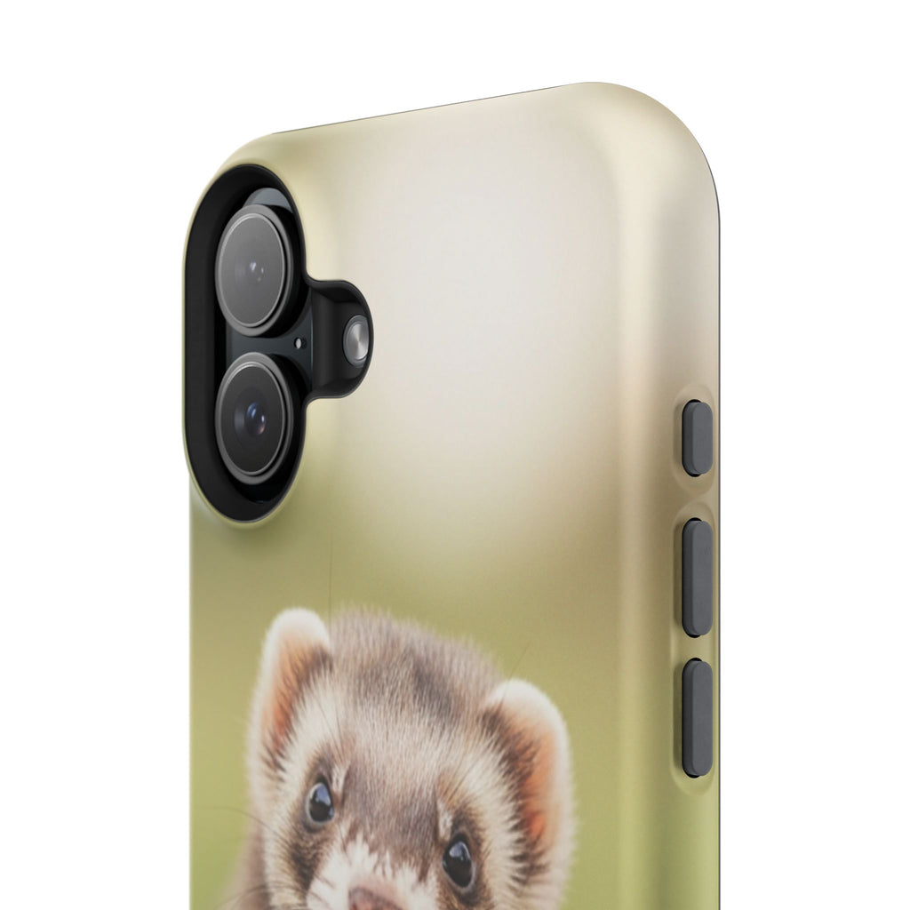 Cute Ferret Portrait Phone Case