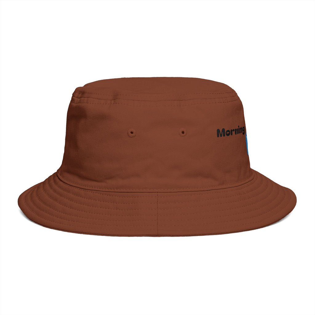 Morning Fuel Coffee Cup Bucket Hat | Steaming Coffee Graphic